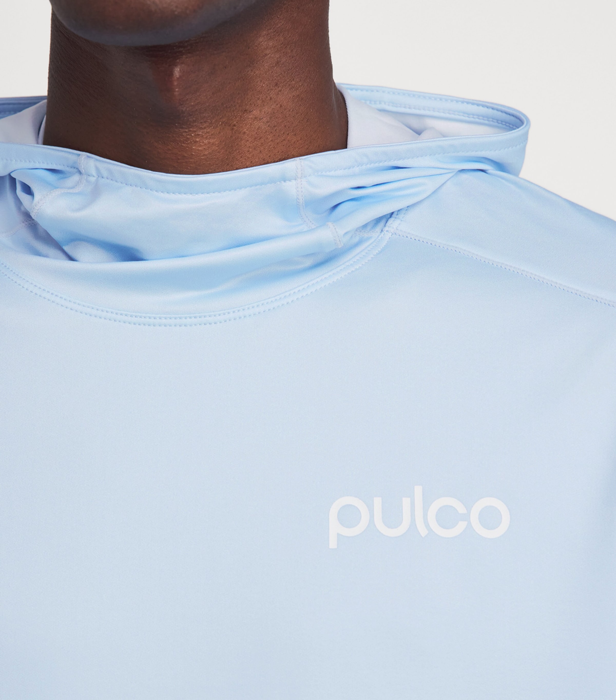 Pulco Studios Mens Hooded Playing Top Sky Blue Image 3