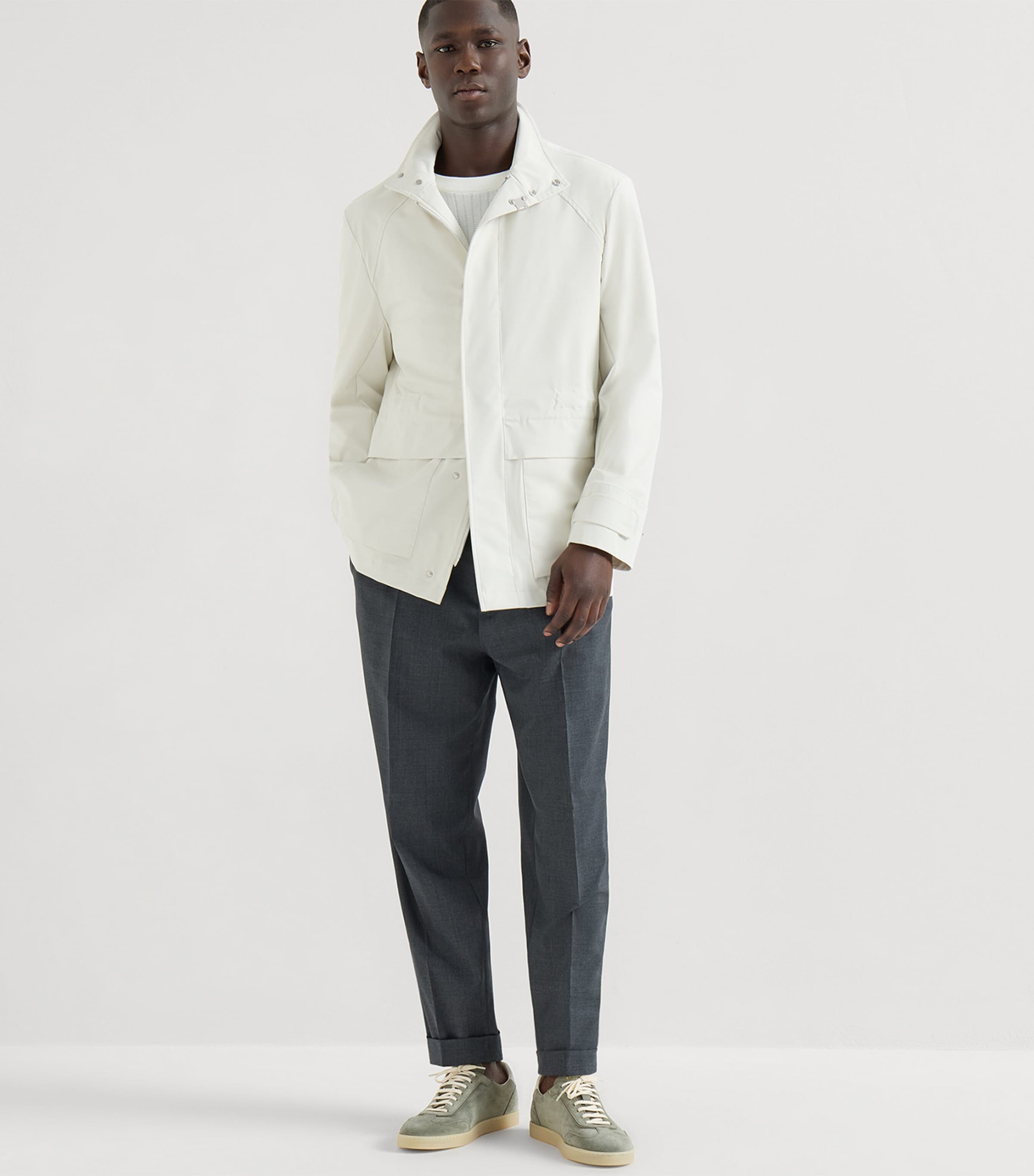 Brunello Cucinelli Suede Low-Top Sneakers Image 2
