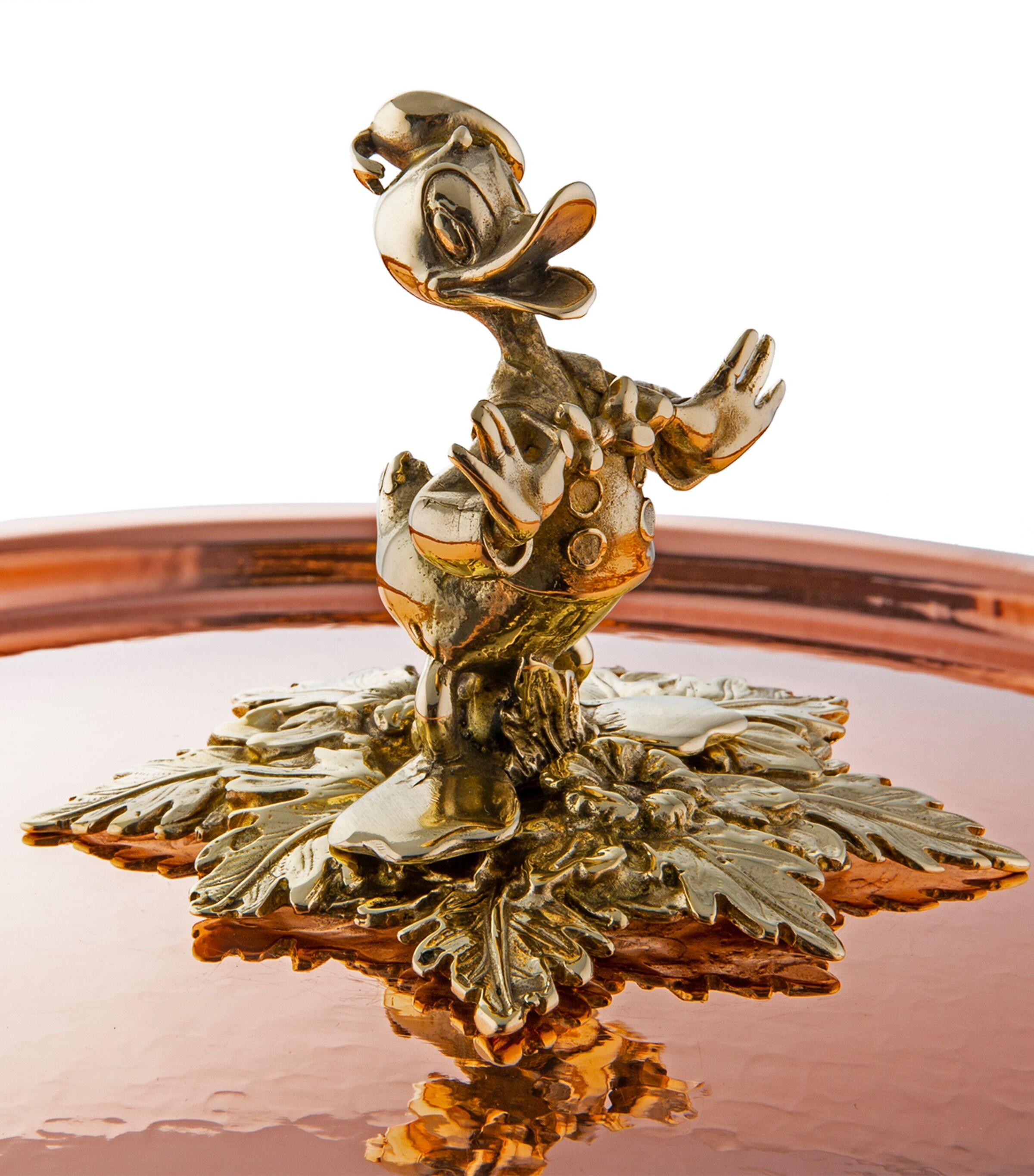 Ruffoni Historia Hammered Copper Disney Donald Duck Braiser with Lid ...