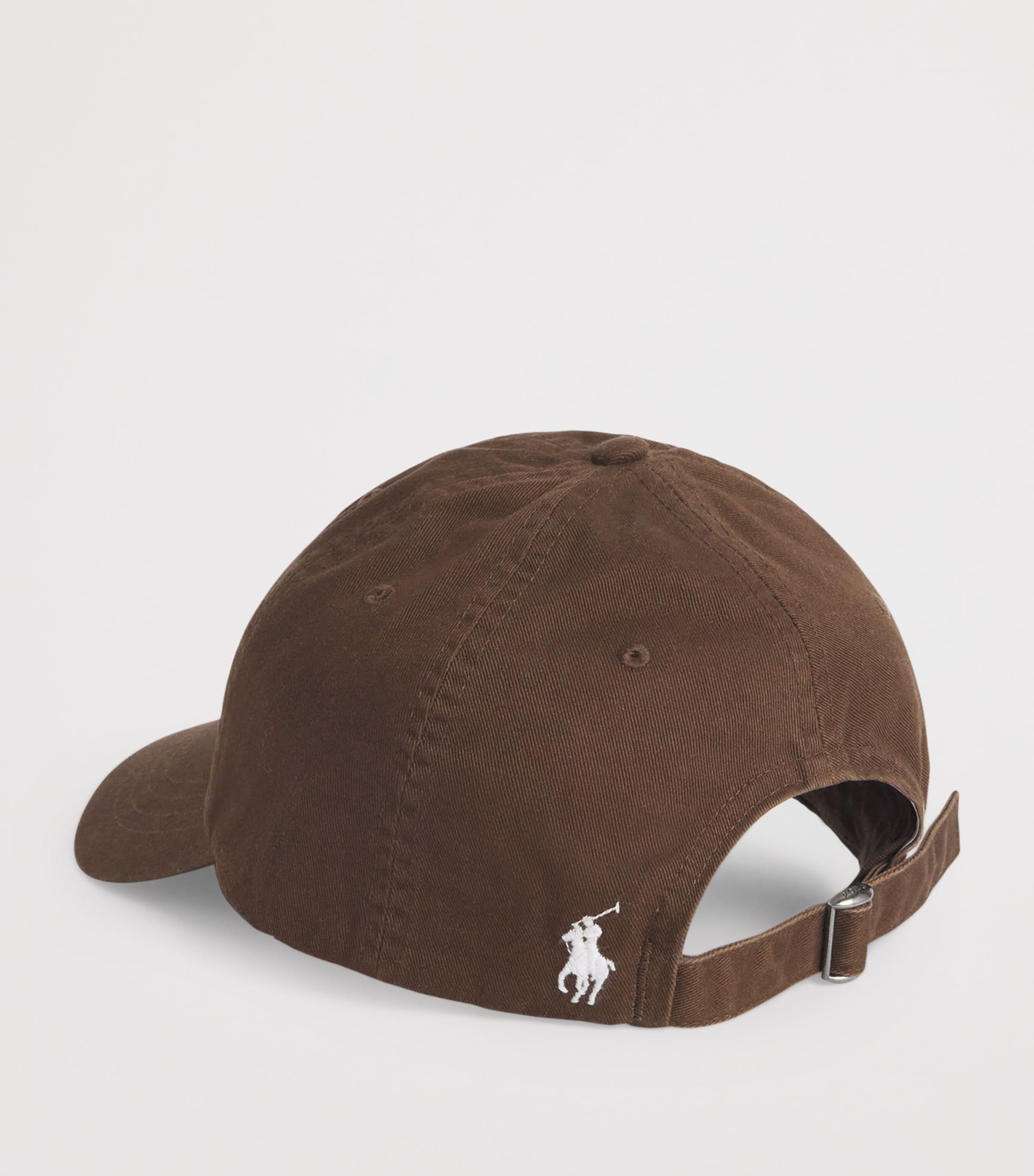 Polo Ralph Lauren Embroidered Crest Cap Branch Brown Image 3