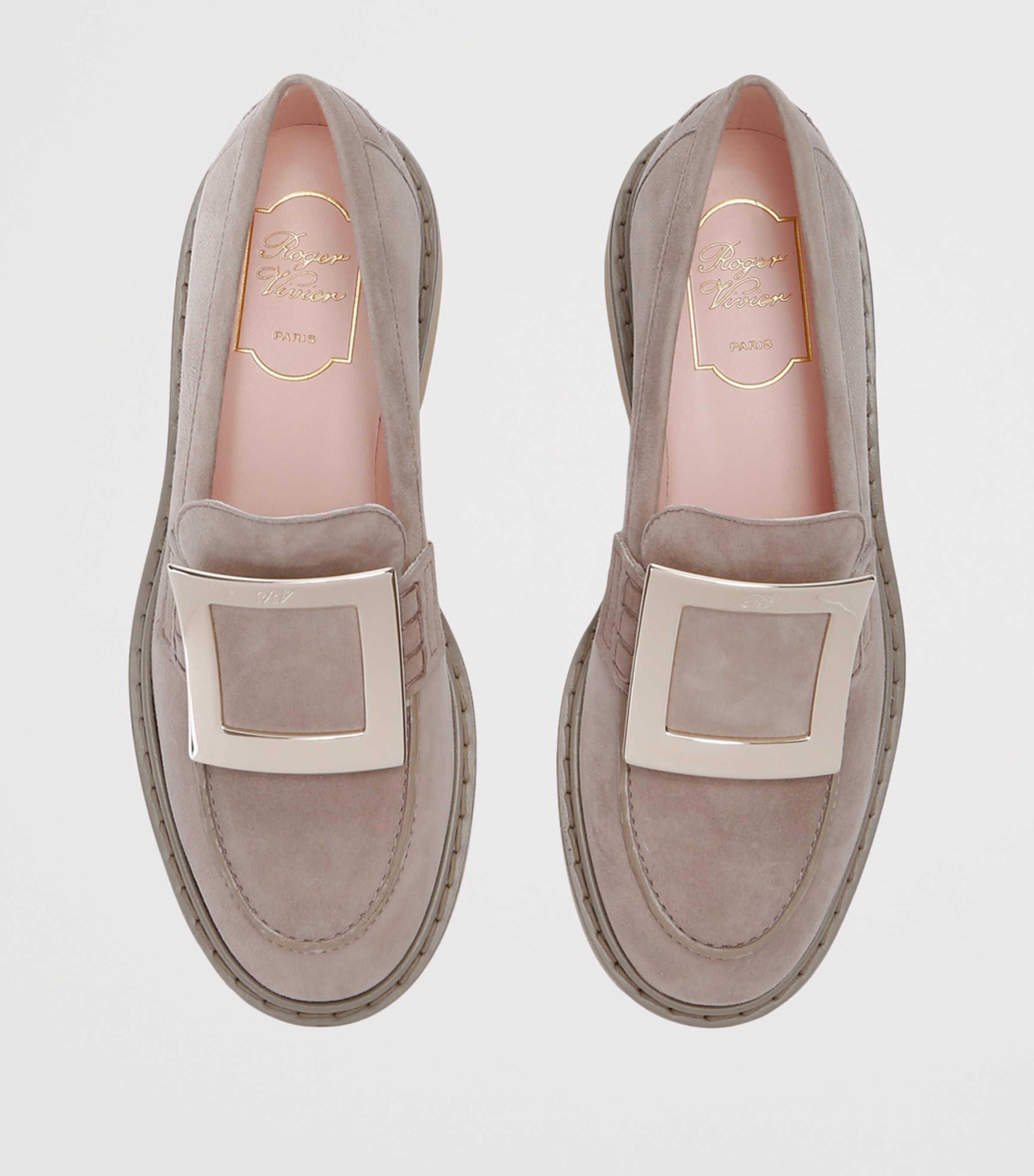 Suede Viv' Rangers Loafers BEIGE Image 4