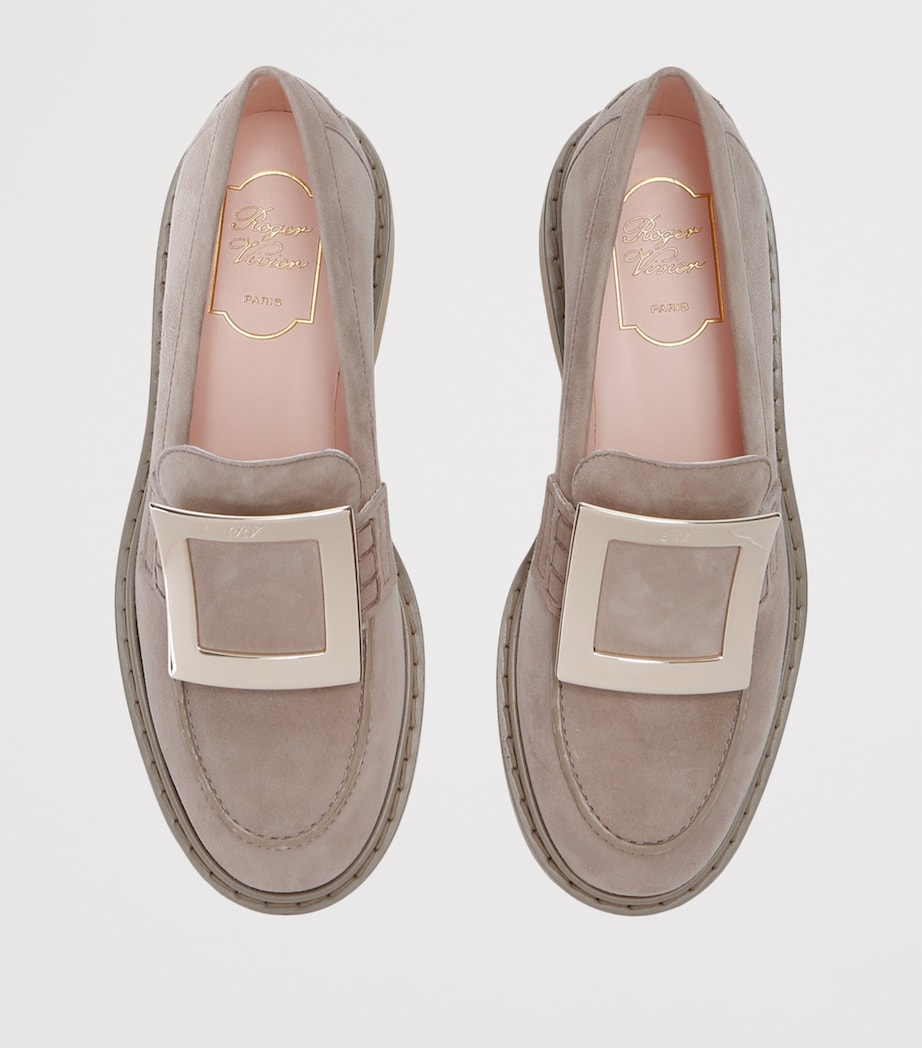 Suede Viv' Rangers Loafers BEIGE Image 4
