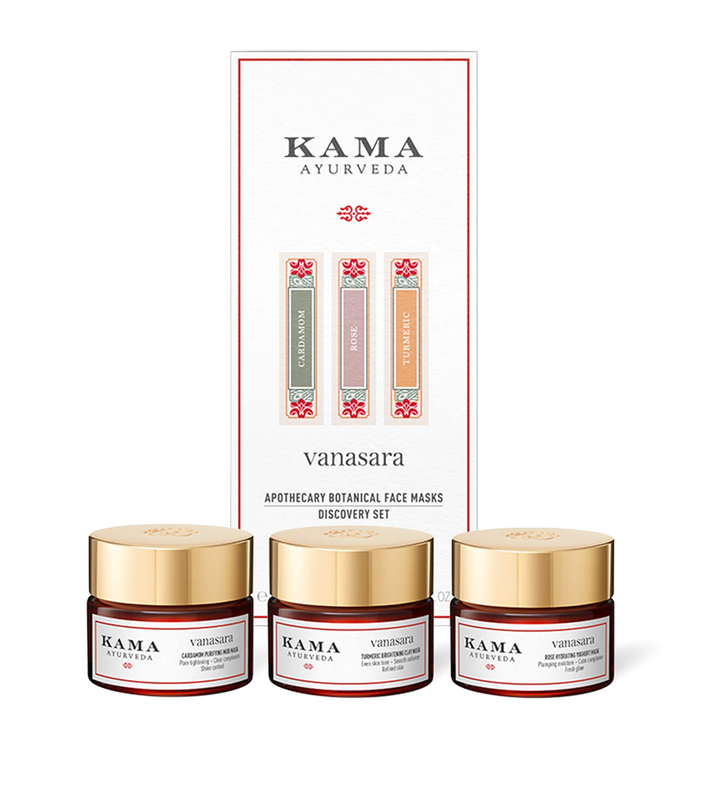 KAMA AYURVEDA Vanasara Masks Discovery Set | Harrods UK
