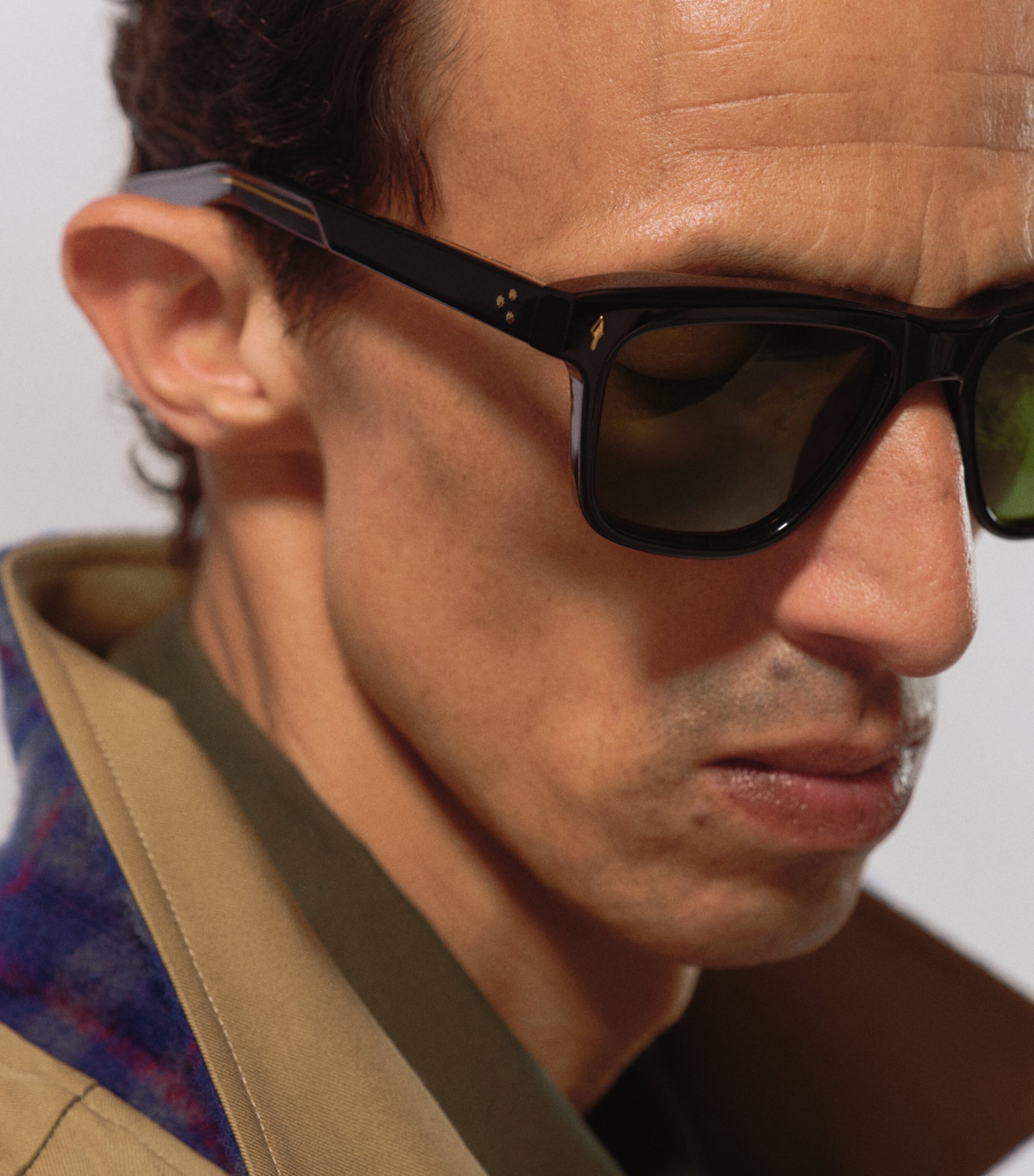 Jacques Marie Mage Acetate Lankaster Sunglasses Emerald Image 2