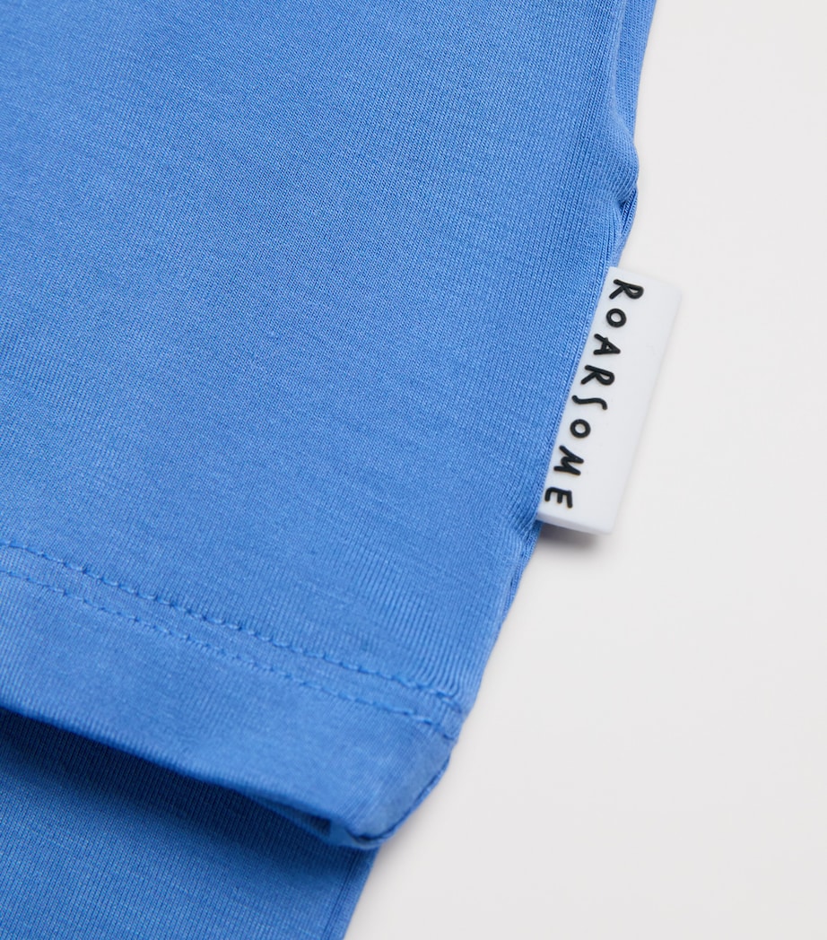 Bamboo Base Layer Set (6-8 Years) BLUE Image 4