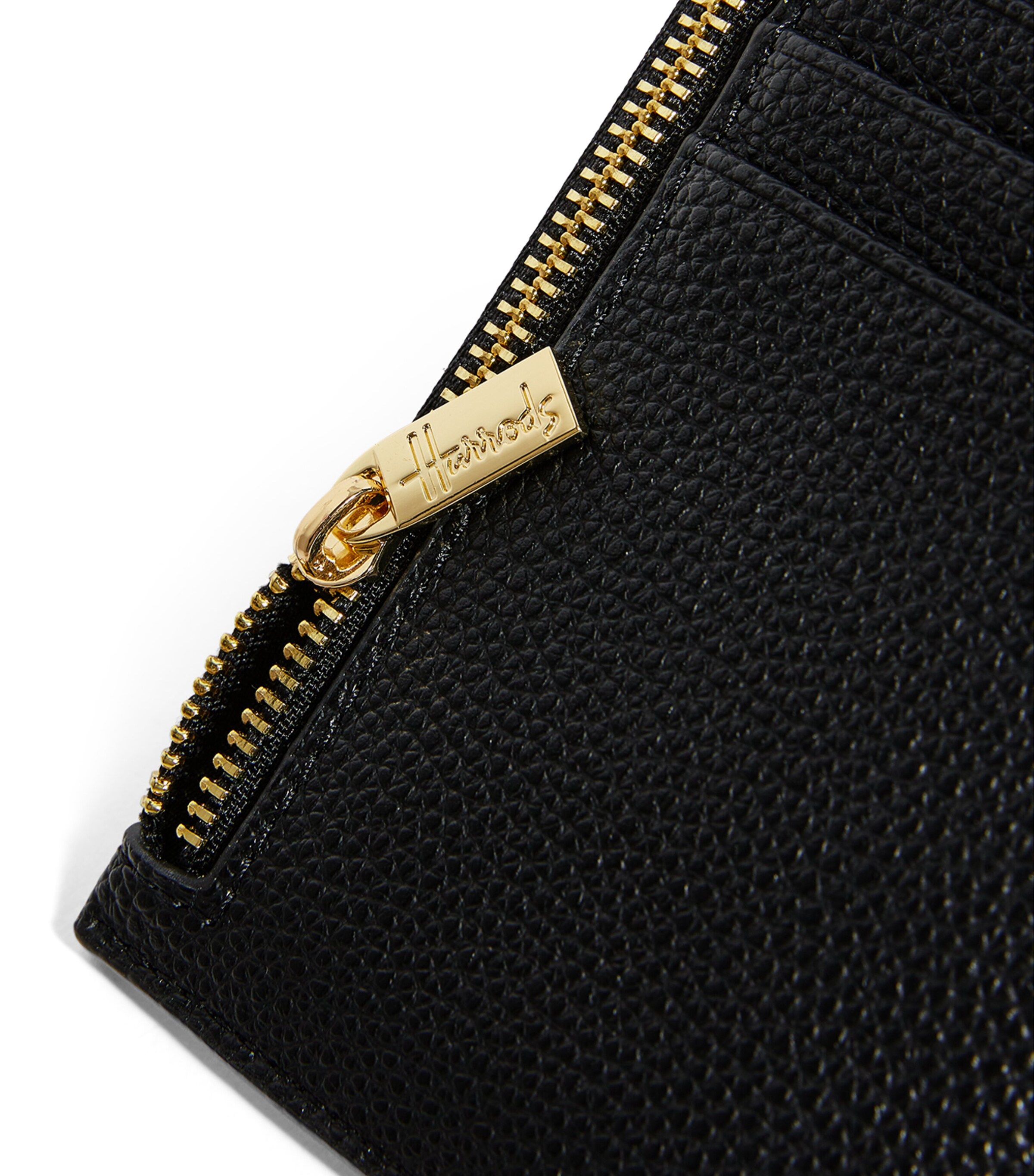 Harrods Black Oxford Card Holder | Harrods UK