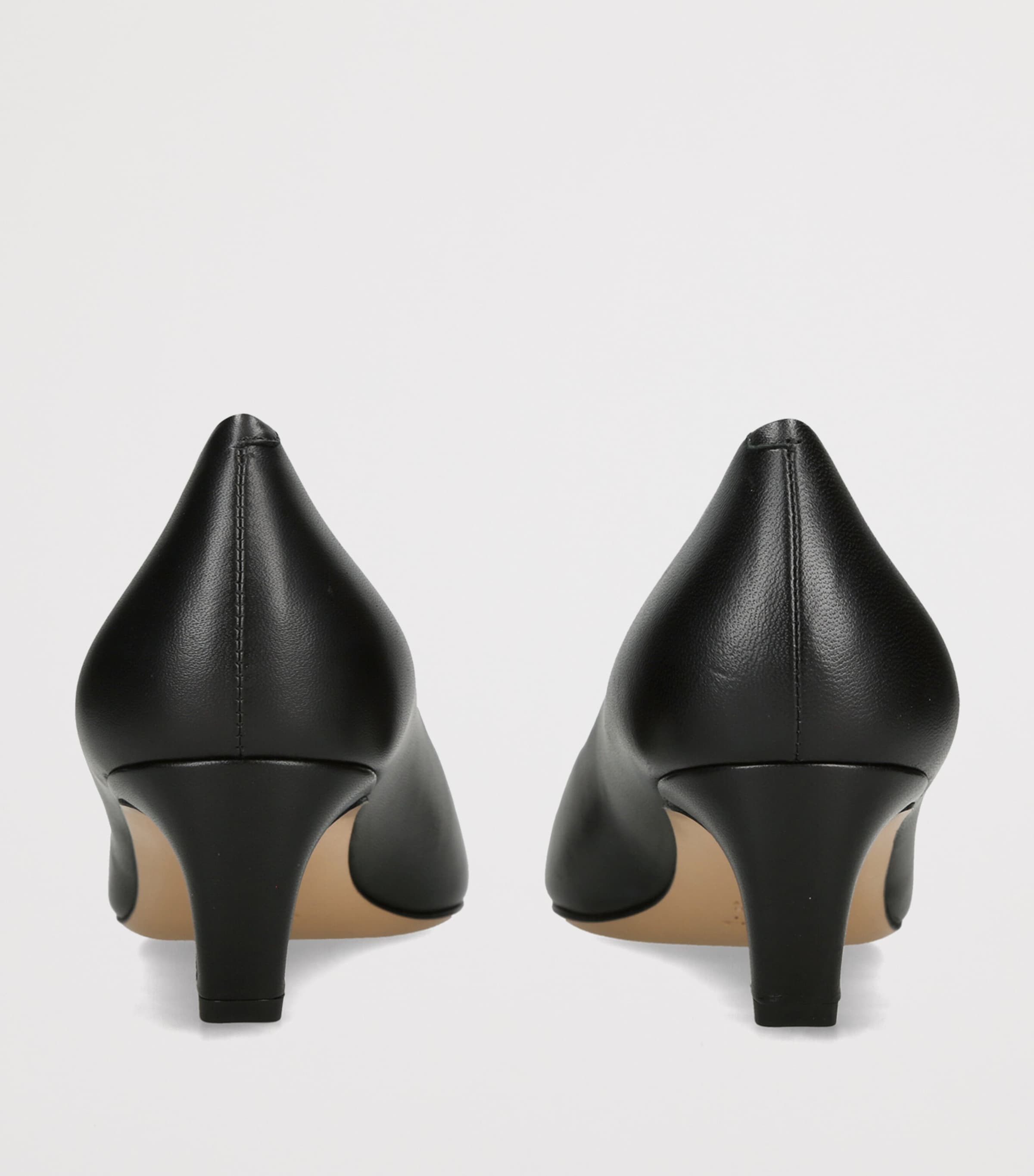 Gabriela Hearst Leather Peggy Heeled Pumps 50 Black Image 4