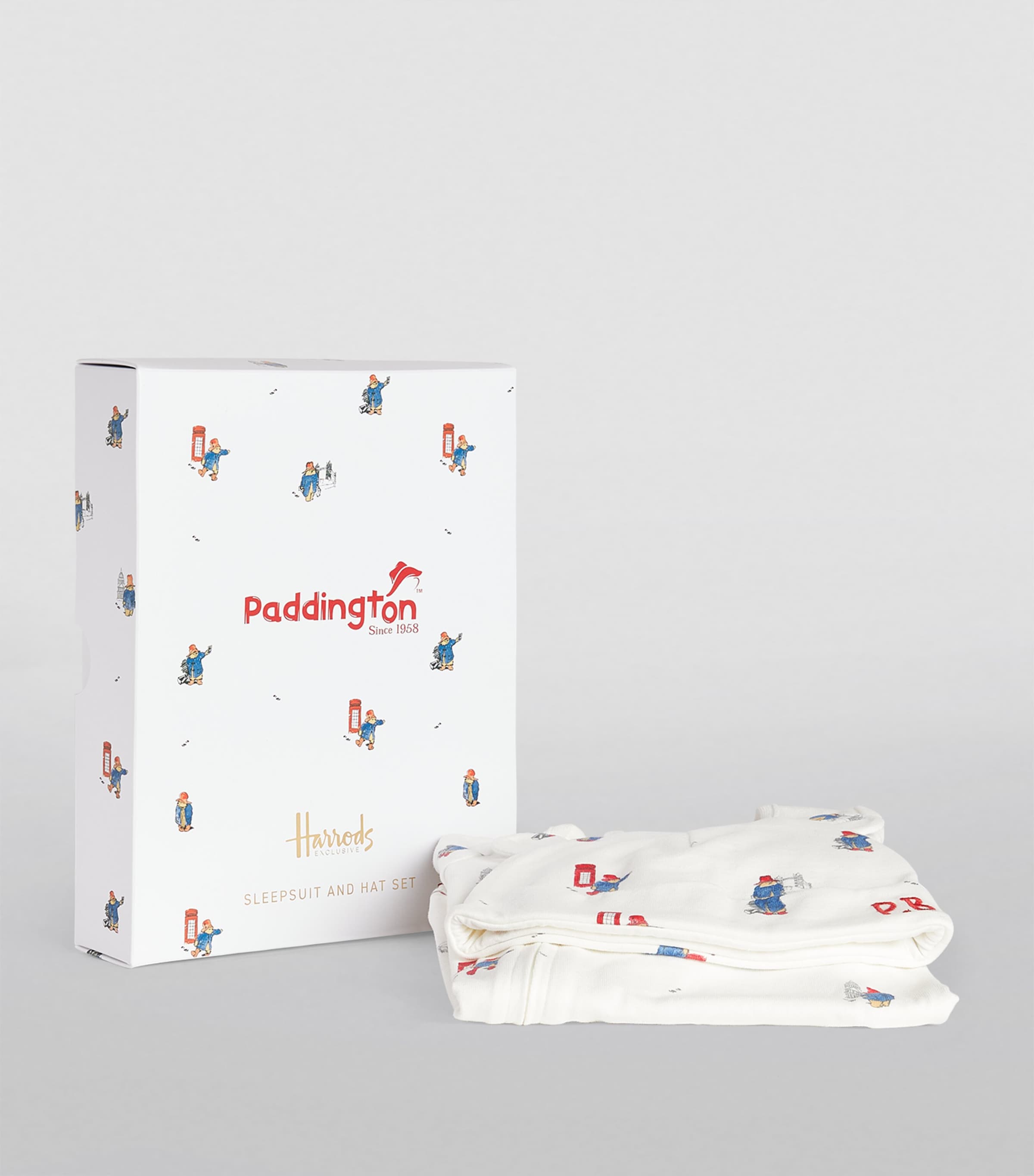 Paddington All-In-One and Hat Set WHITE Image 3