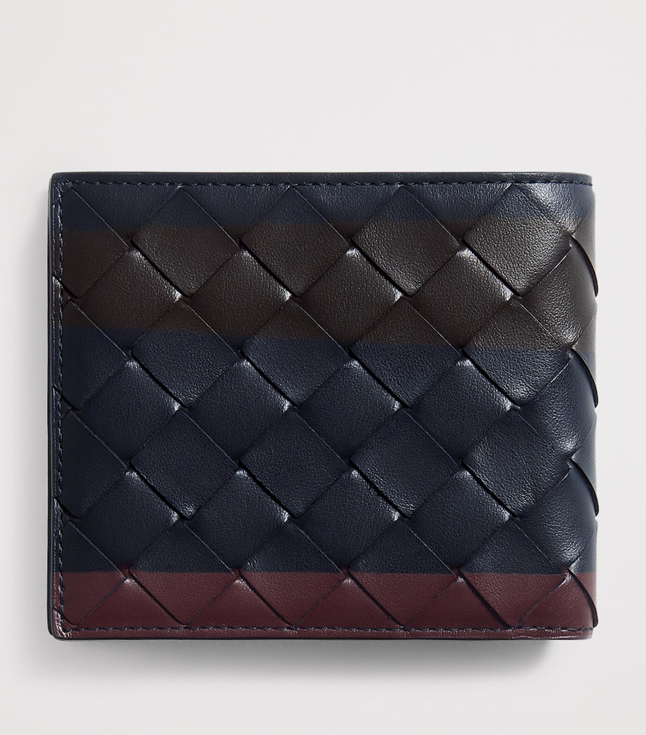 Bottega Veneta Leather Intrecciato Bifold Wallet Image 3