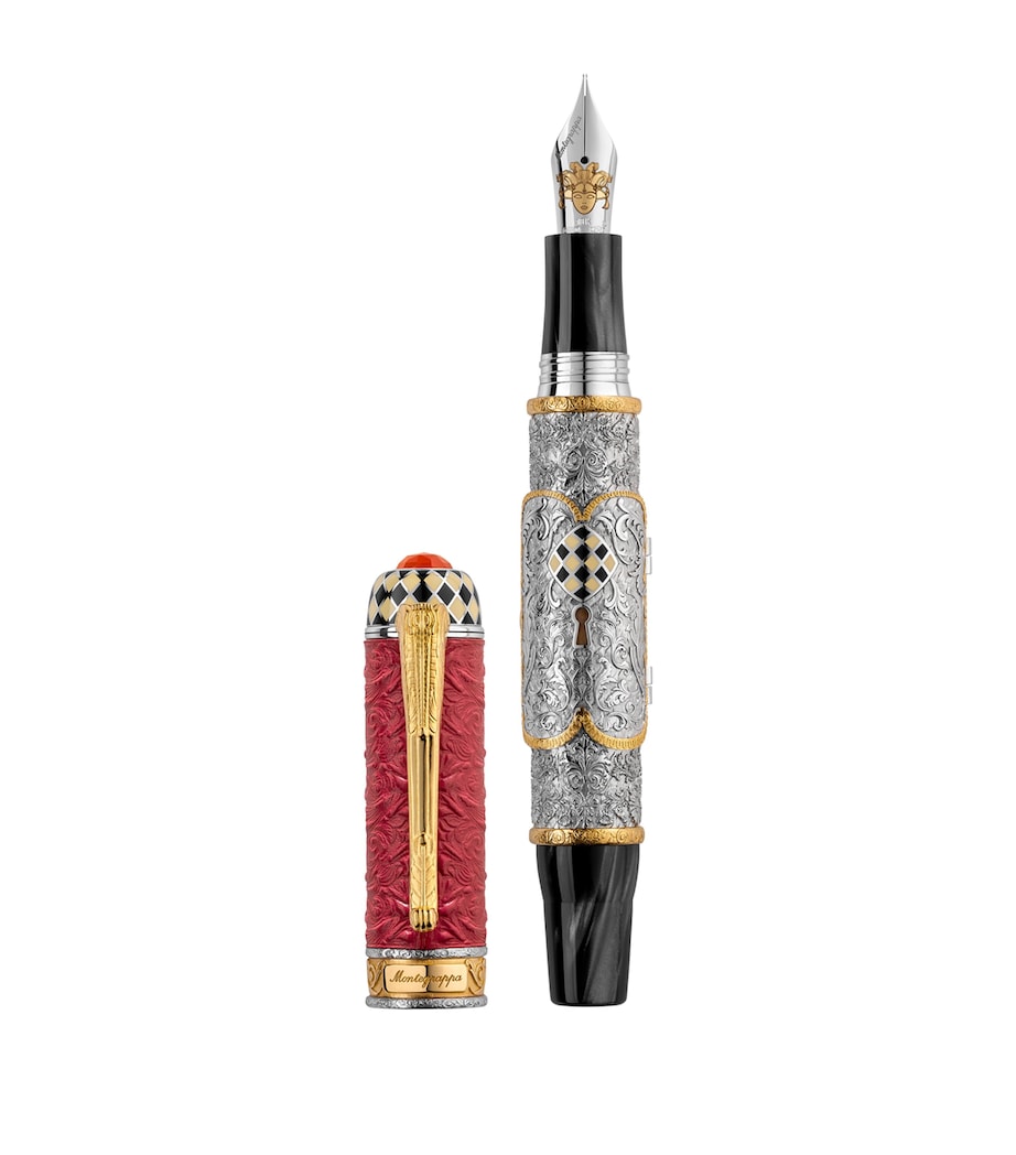 Sterling Silver Casanova Fountain Pen MULTI Image 5
