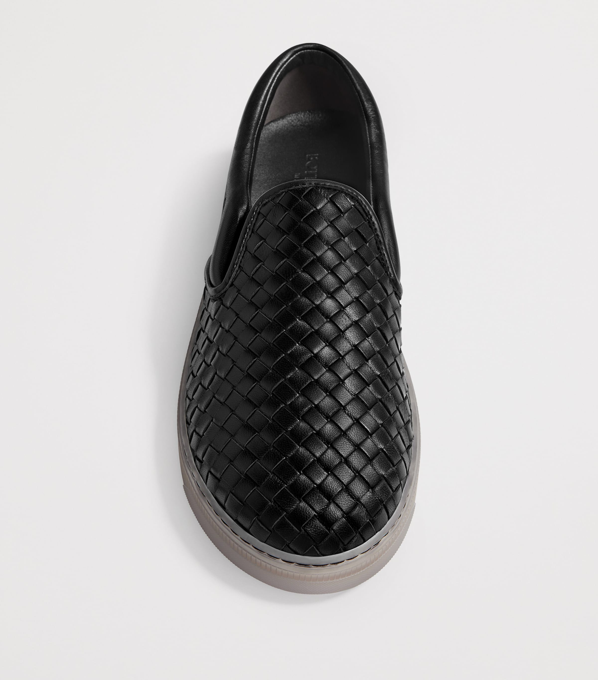 Bottega Veneta Leather Serena Slip-On Sneakers Image 4