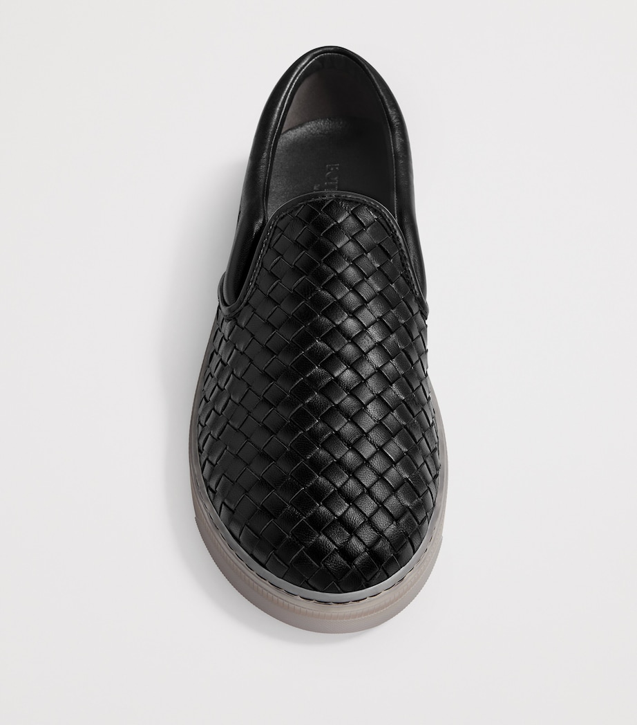 Bottega Veneta Leather Serena Slip-On Sneakers Image 4