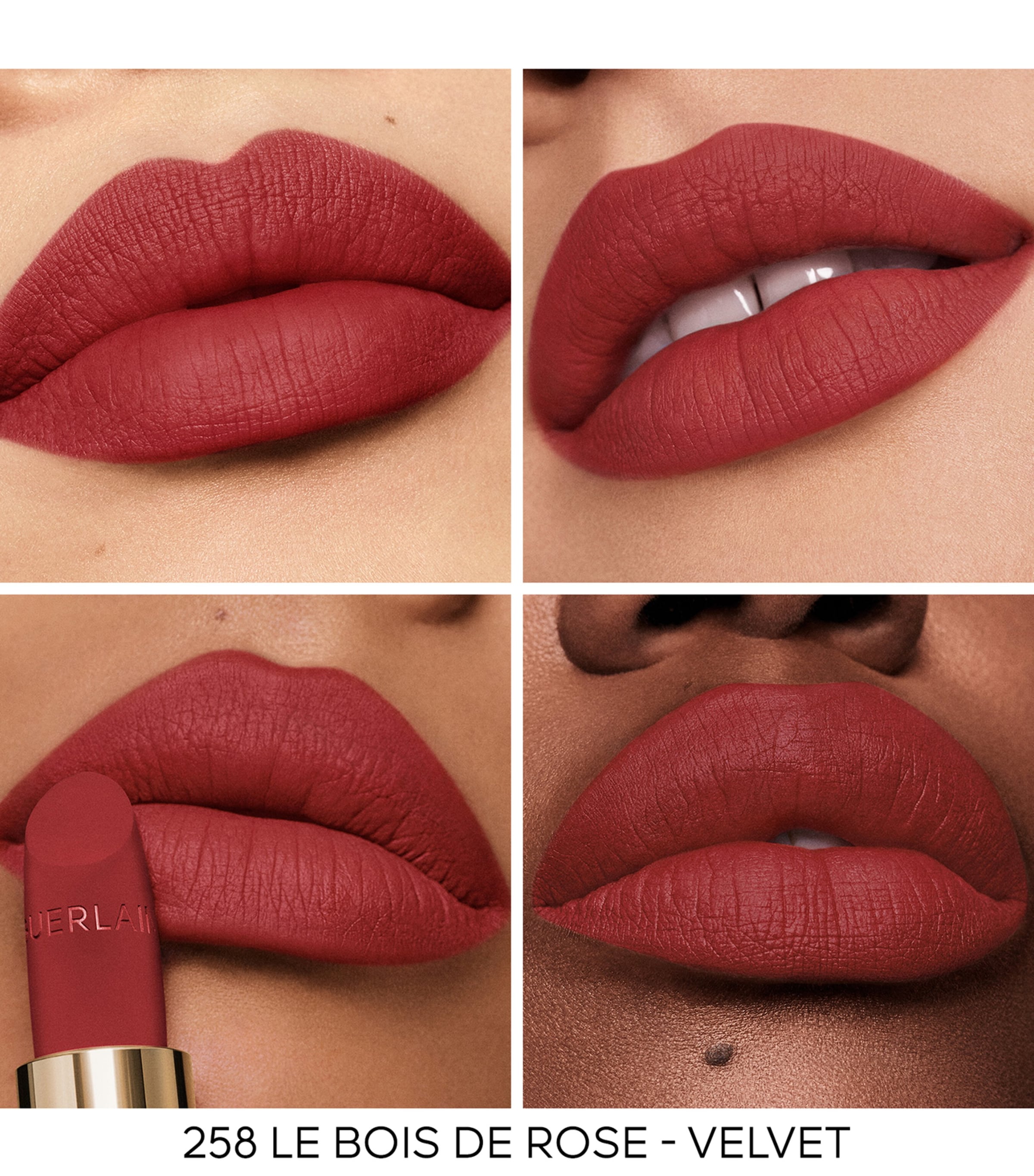 Rouge G Ultra-Care Matte Lipstick - Refill 258 BOIS DE ROSE Image 3