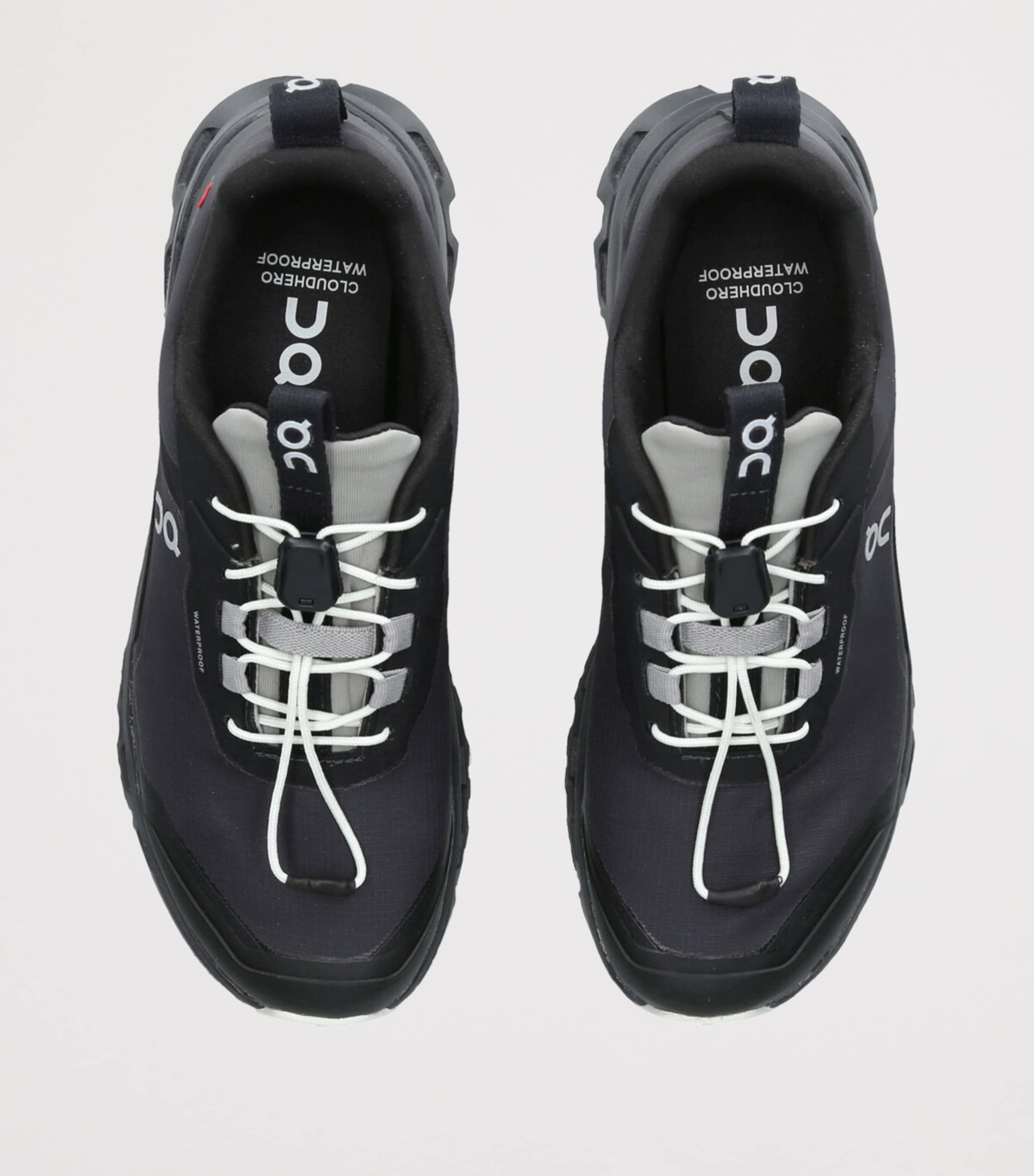 Cloudhero Waterproof Trainers BLACK Image 4