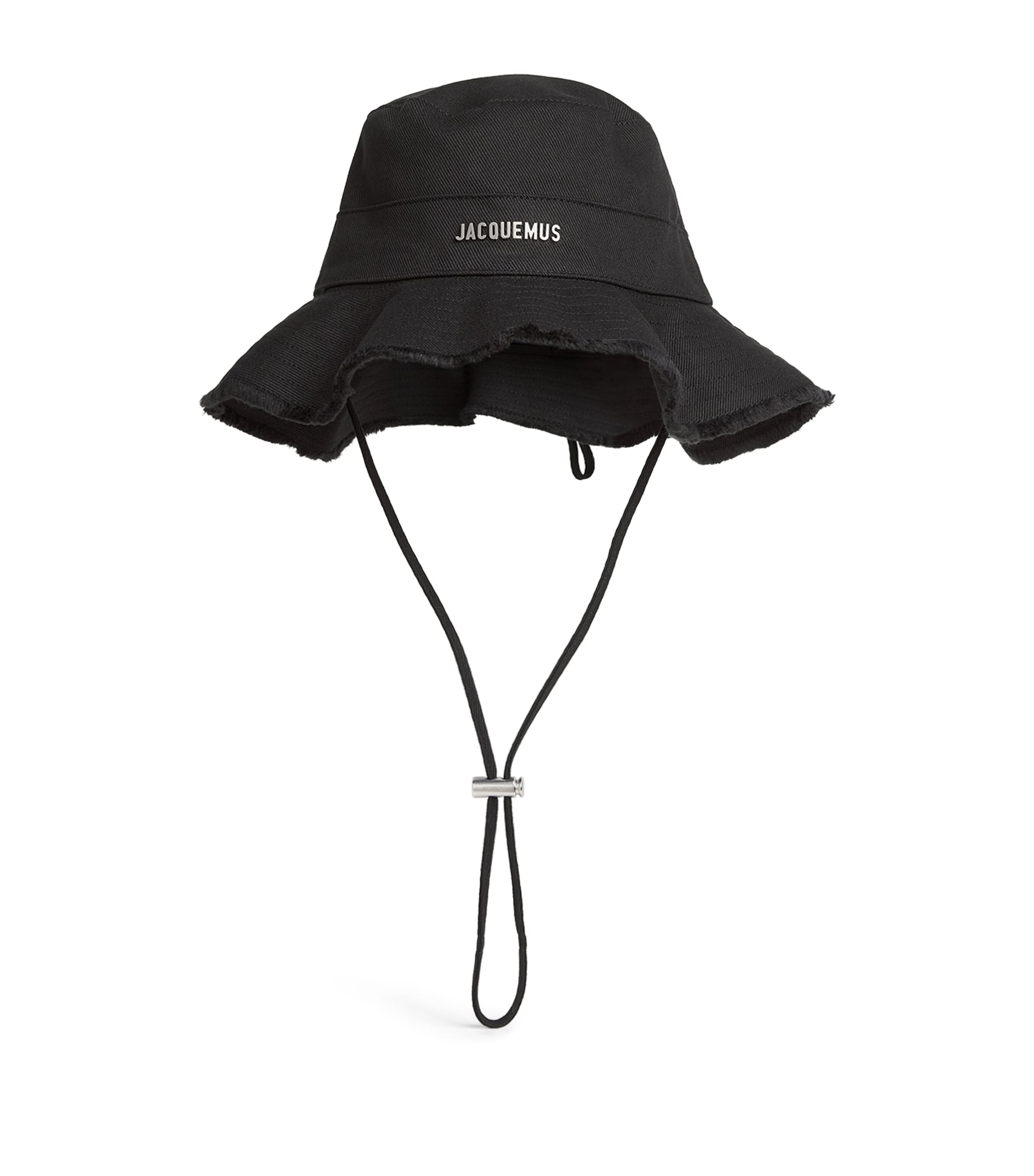 Jacquemus Artichaut Logo Bucket Hat In Black