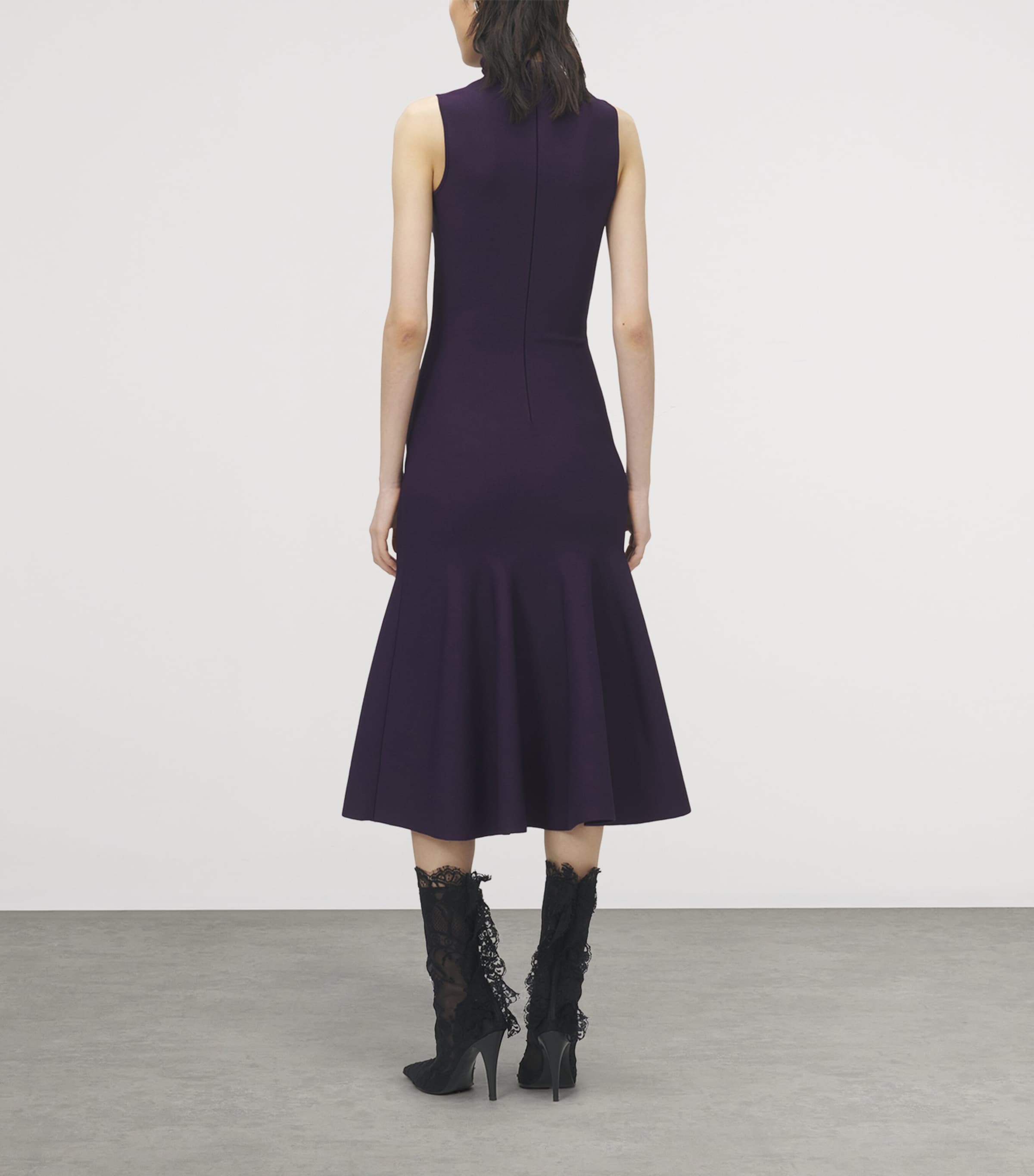 Fringe-Detail Midi Dress 5144 Image 4