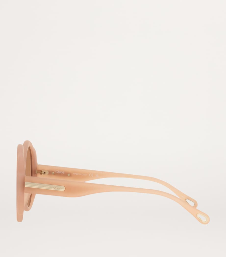 Round Flower Sunglasses 3540D1 Image 3