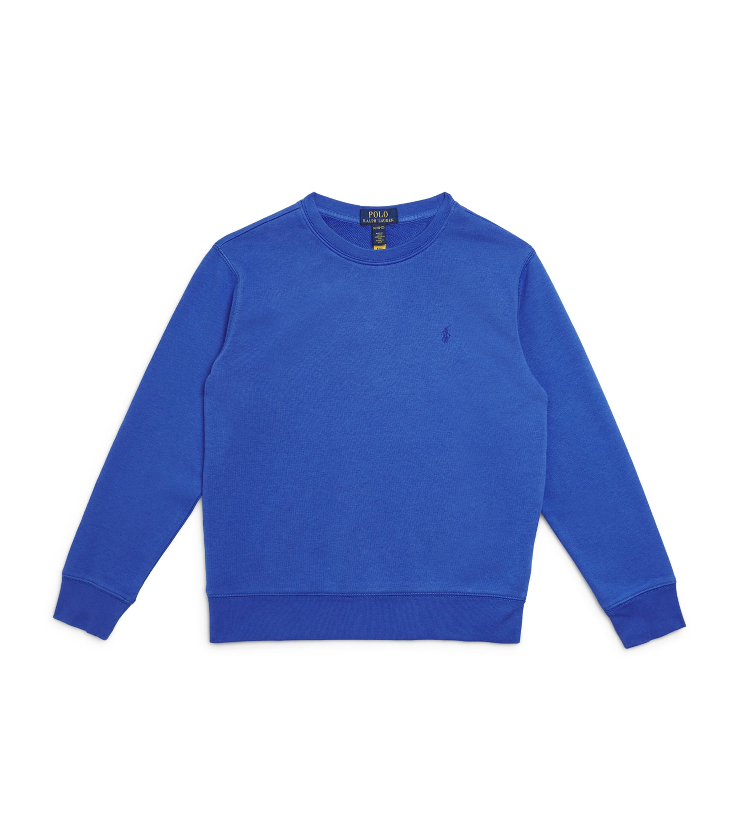 Ralph Lauren Cotton-blend Logo Sweatshirt In Blue