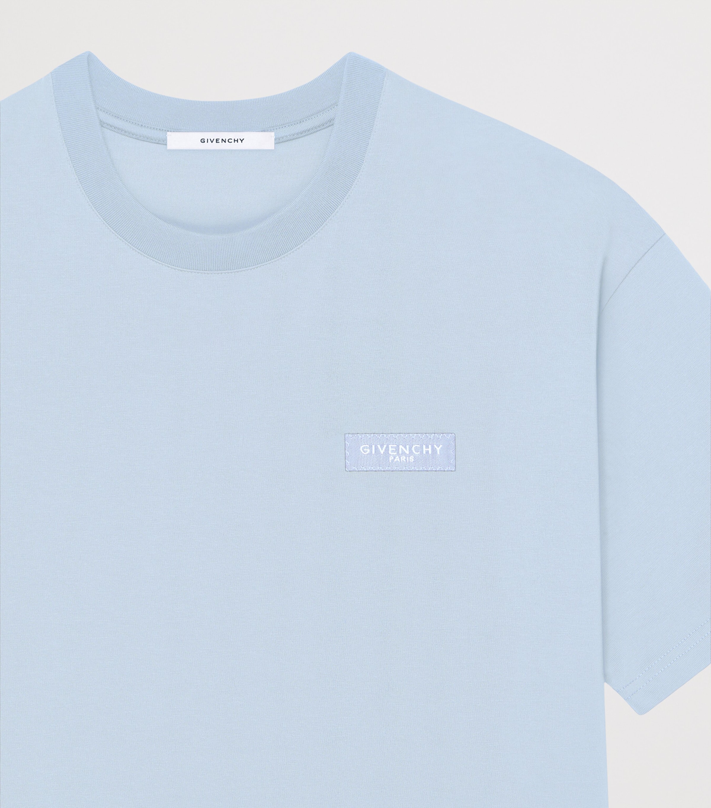 Givenchy Mens Cotton Logo T-Shirt Image 3