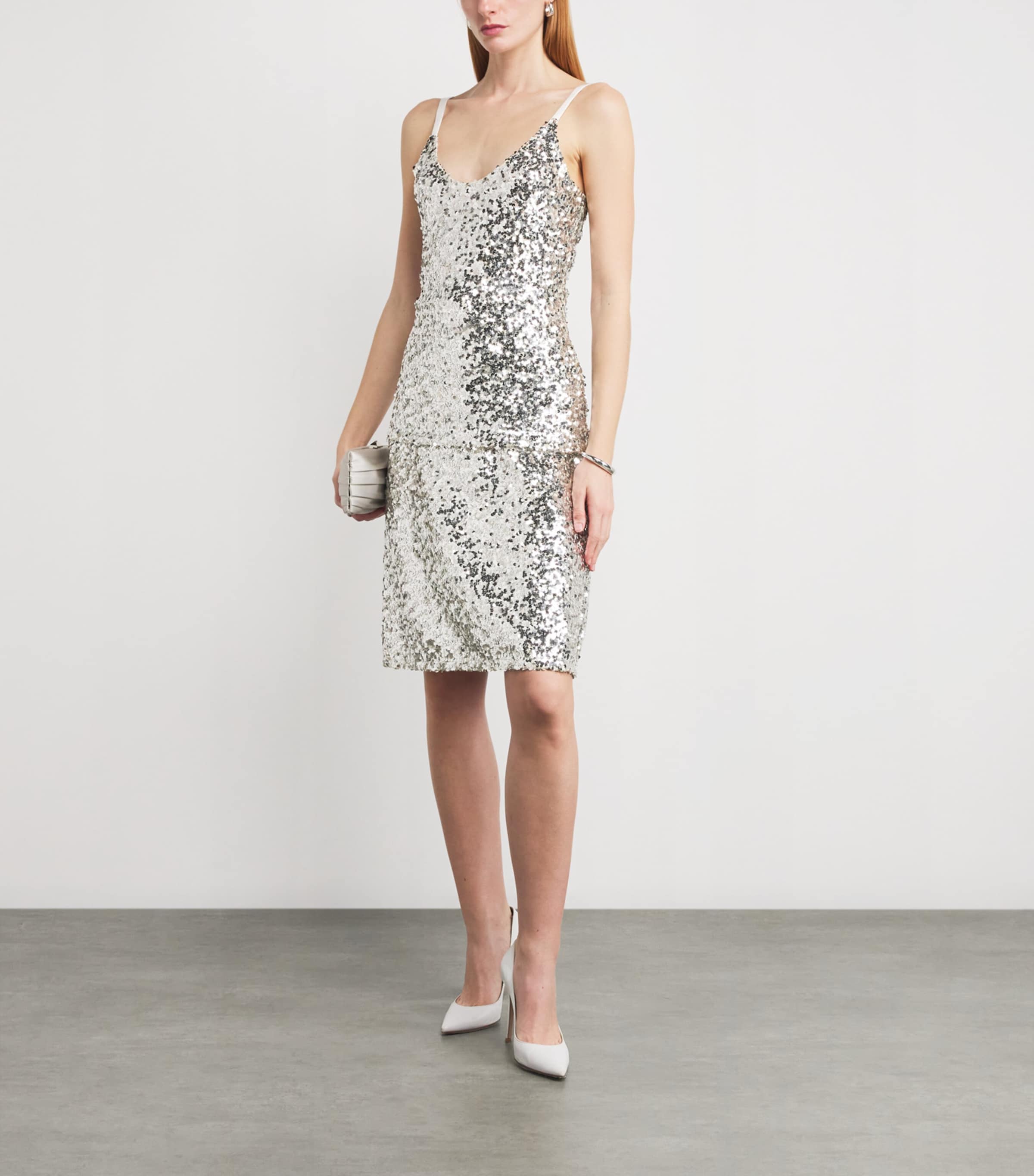 Sequin Danae Top IVORY SILVER Image 2