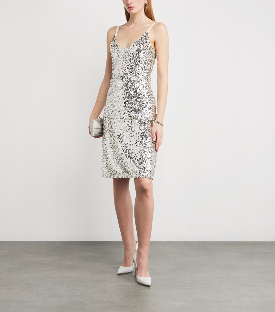 Sequin Danae Top IVORY SILVER Image 2