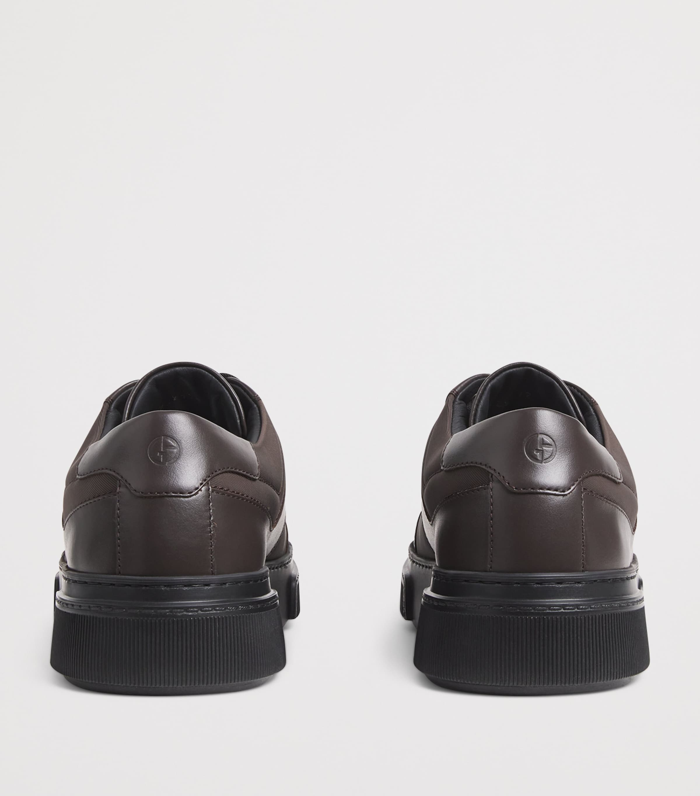 Leather Logo Sneakers M6214 Image 4