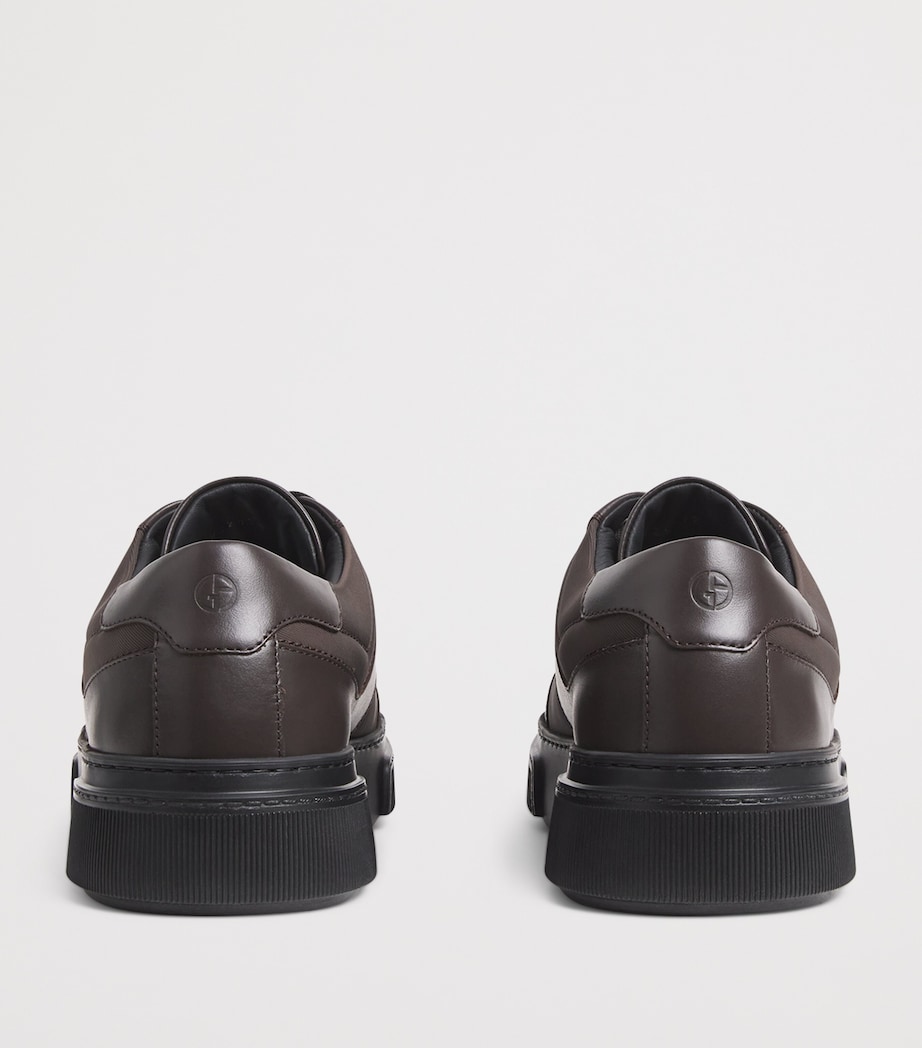 Leather Logo Sneakers M6214 Image 4