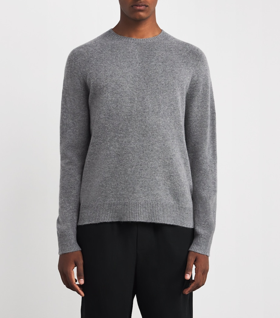 Virgin Wool-Cashmere Sweater SMOKE Image 3