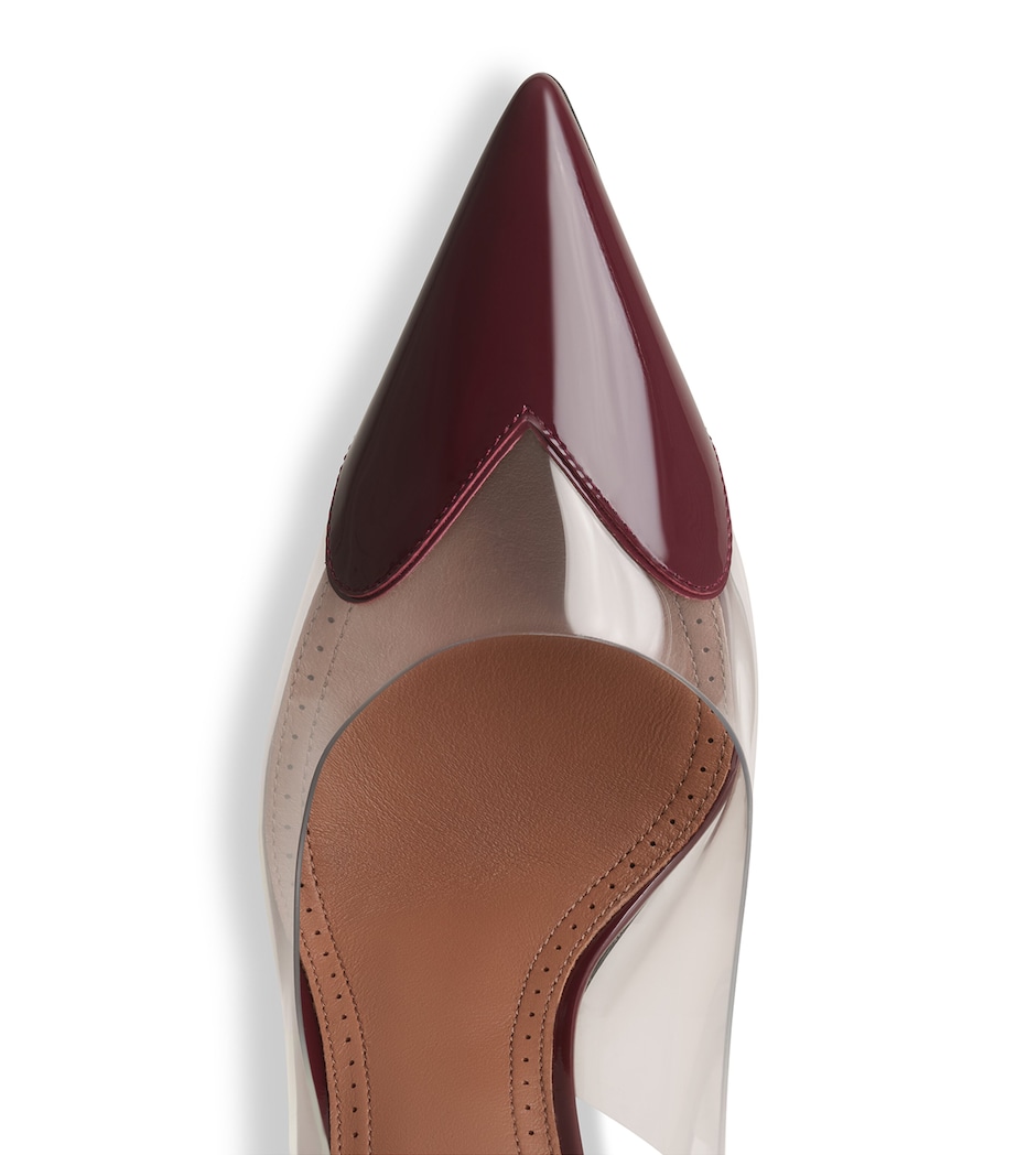 Alaïa Le Coeur Slingback Pumps 90 Rouge Grenat Image 4