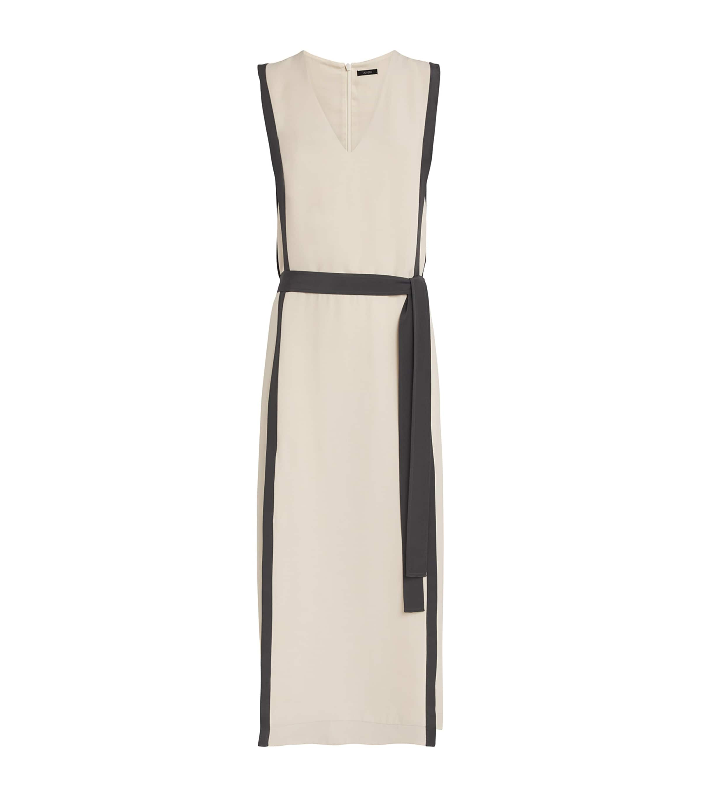 Shop Joseph Silk-blend Animation Muguet Midi Dress