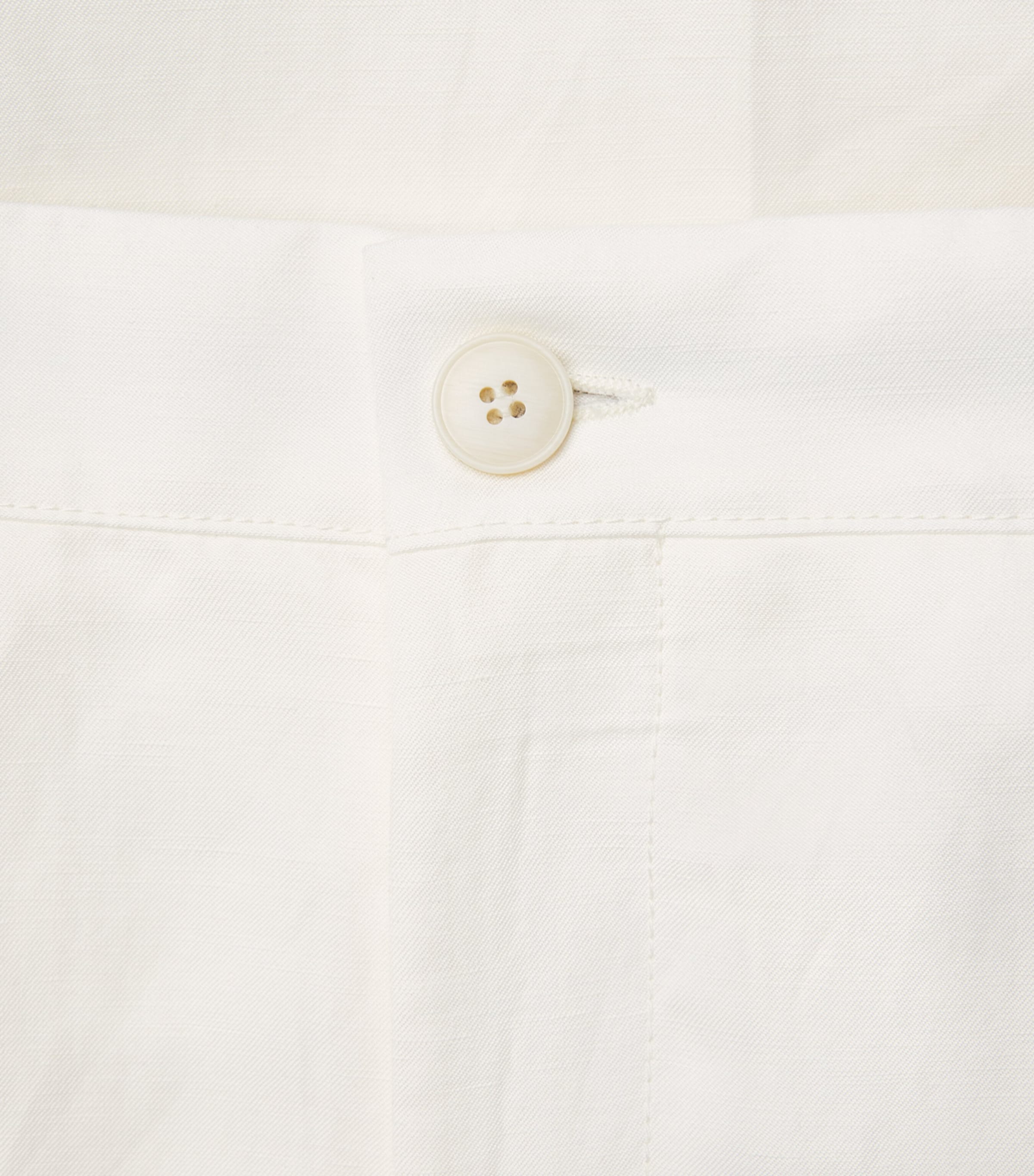 Canali Mens Linen-Silk Straight Suit Trousers Image 6