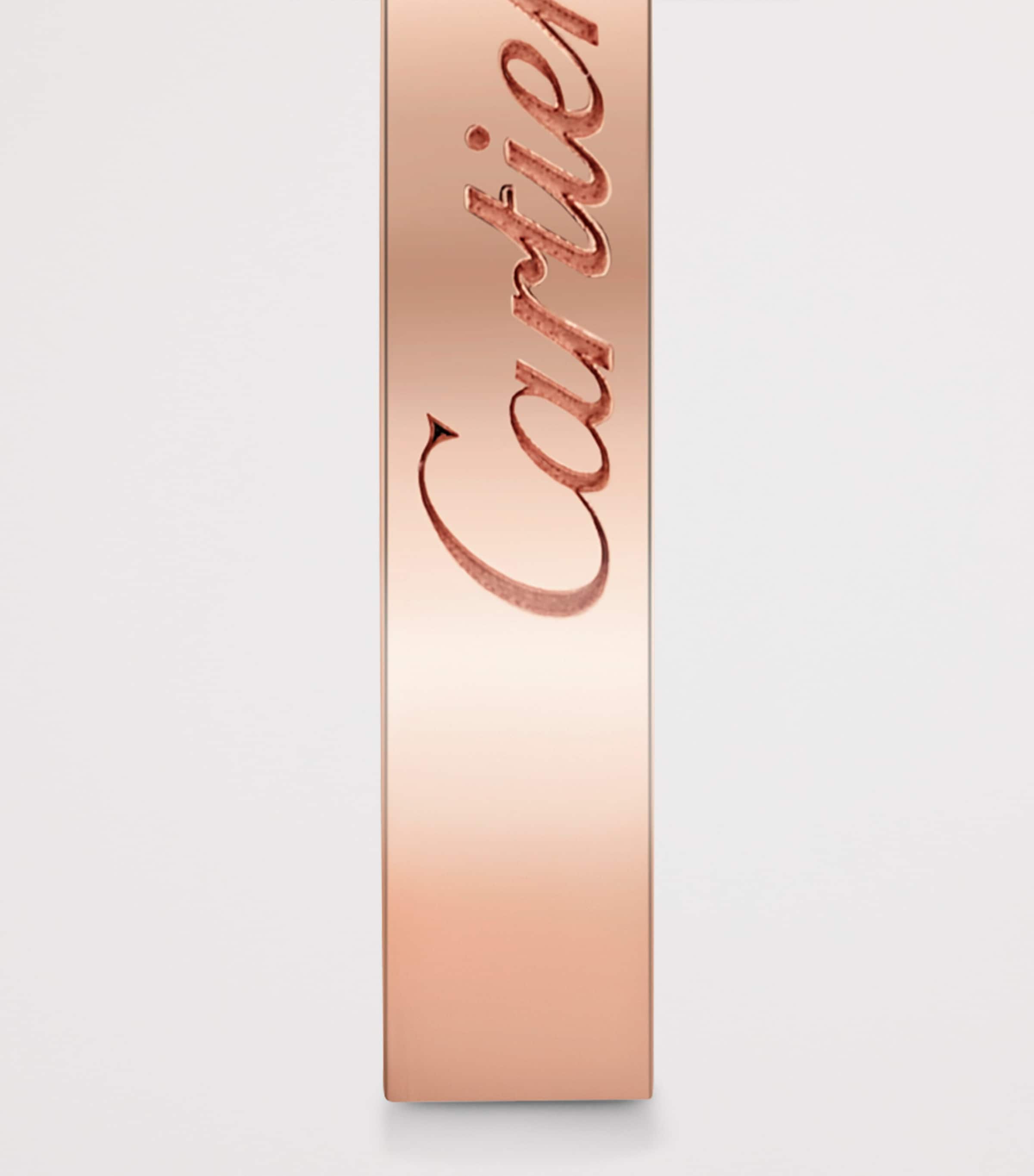 Cartier Rose Gold C de Cartier Wedding Band (3mm) Rose Gold Image 8