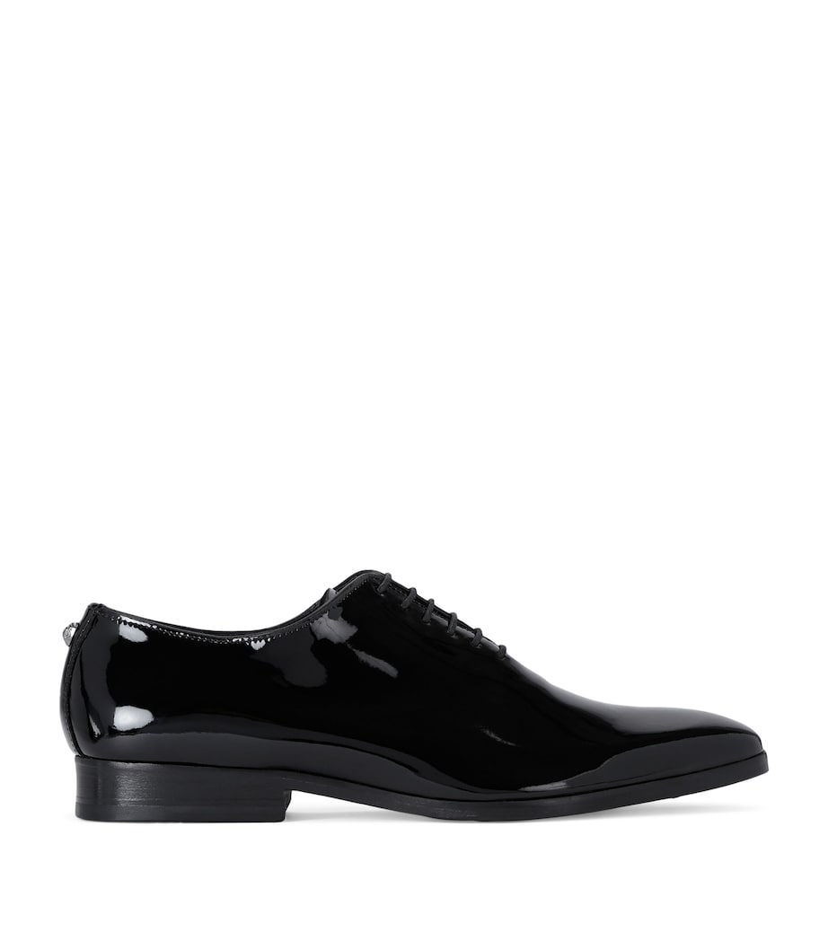 Kurt Geiger London Patent Leather Logan Oxford Shoes Black Image 1