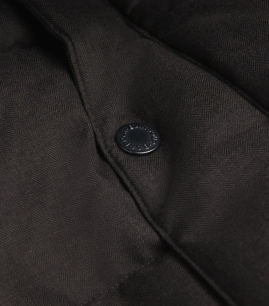 Padded Brampton Puffer Jacket CHRCOAL/MIDNIGHT OAK Image 5