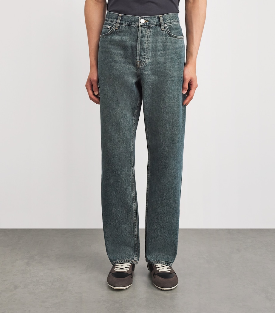 Saeddie Straight Jeans DARK CARIBBEAN Image 3