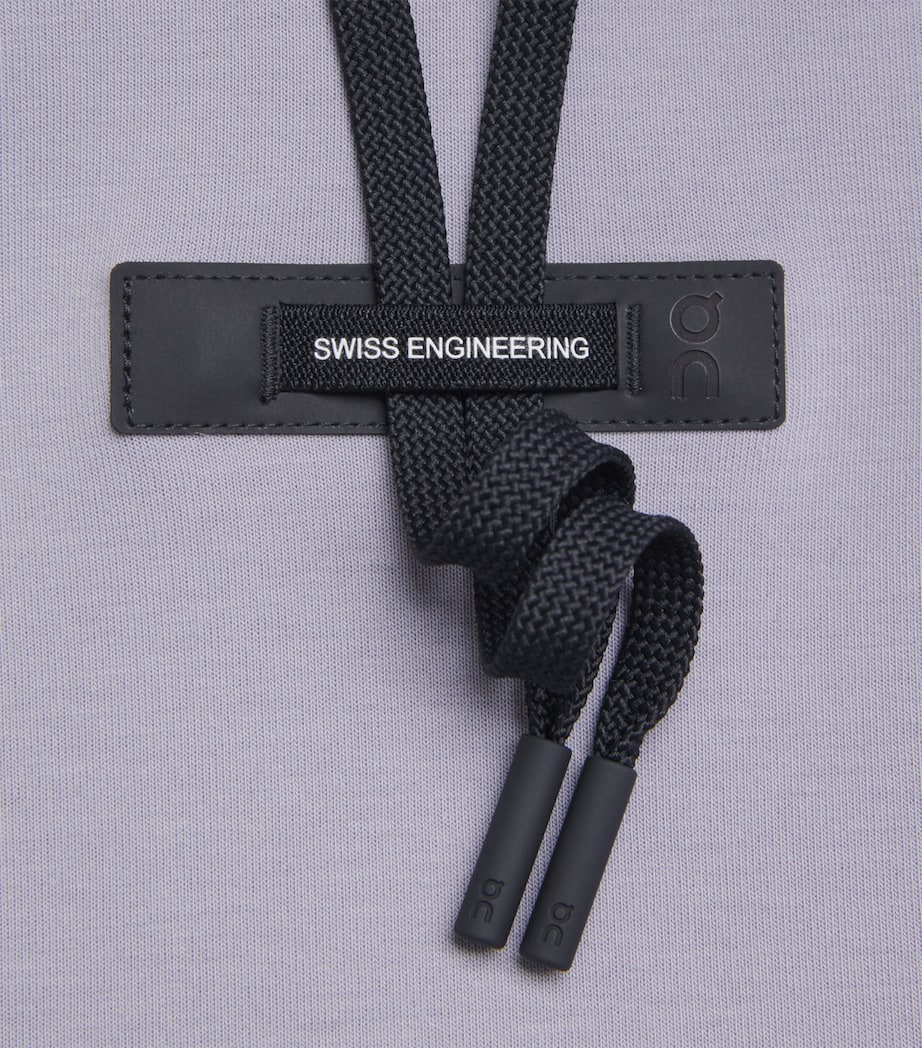 Cotton-Blend Focus Tech Hoodie LILAC Image 5