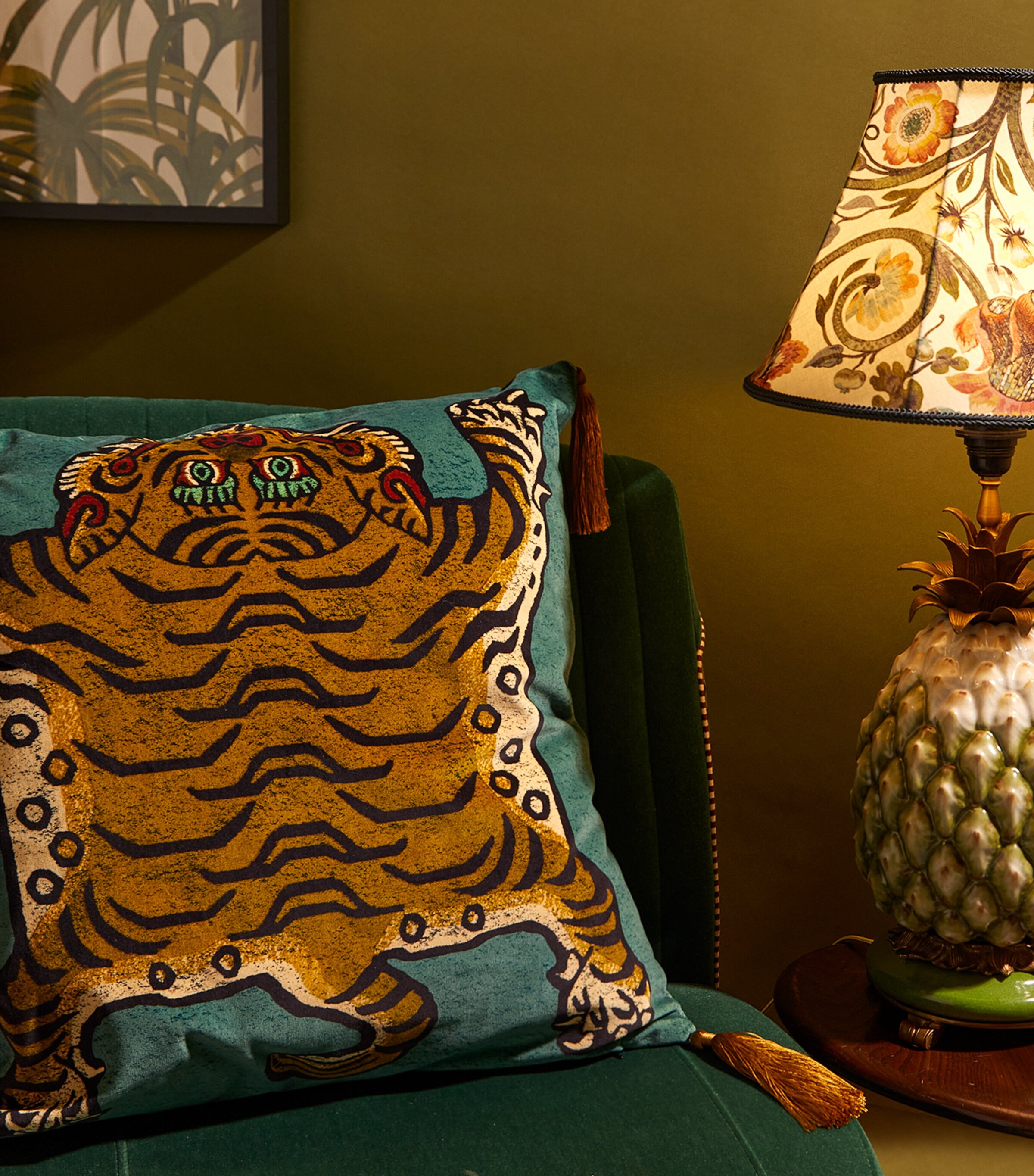 House Of Hackney Velvet Saber Cushion (60cm x 60cm) Image 2