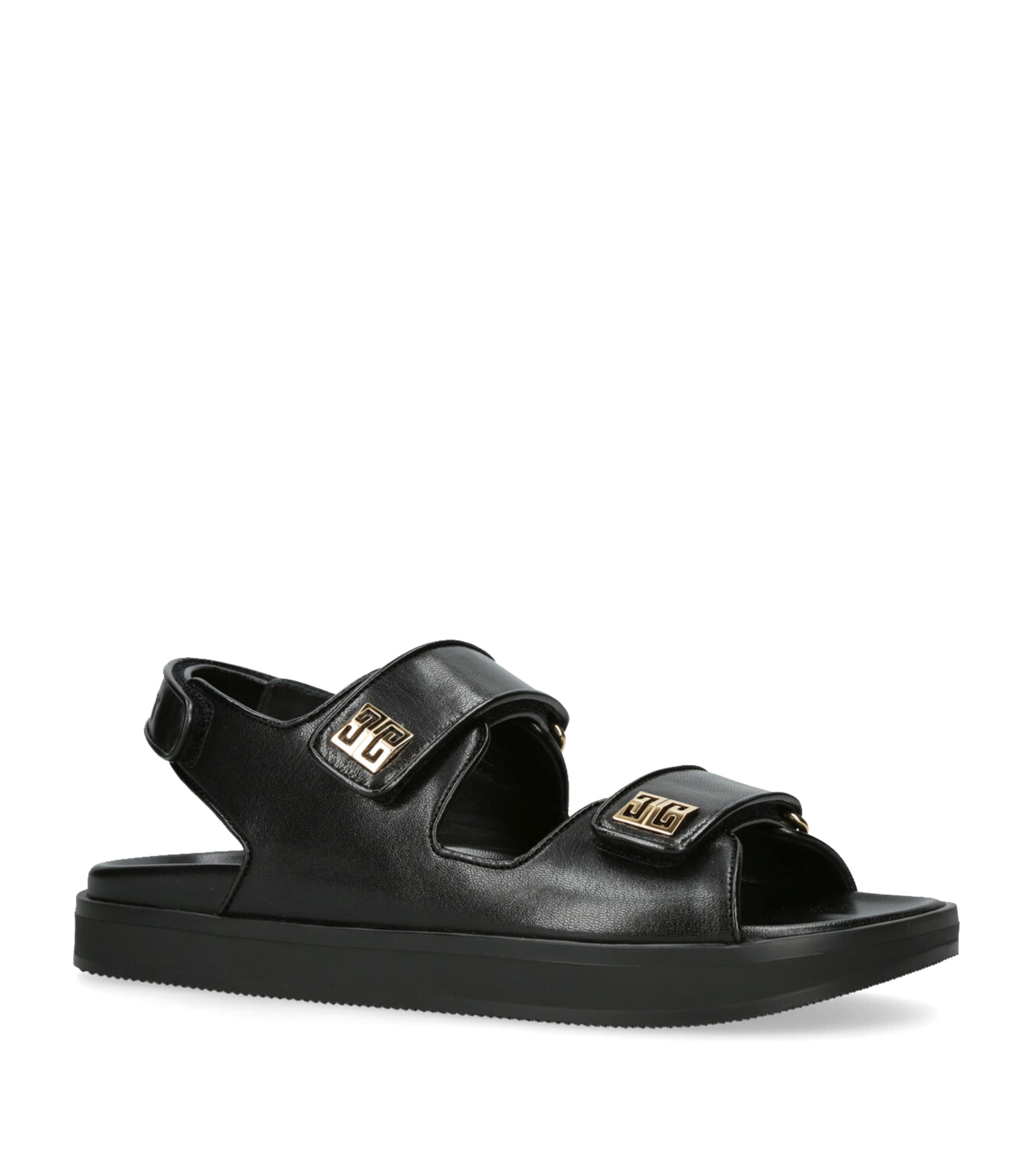 Logo Sandals BLACK Image 3