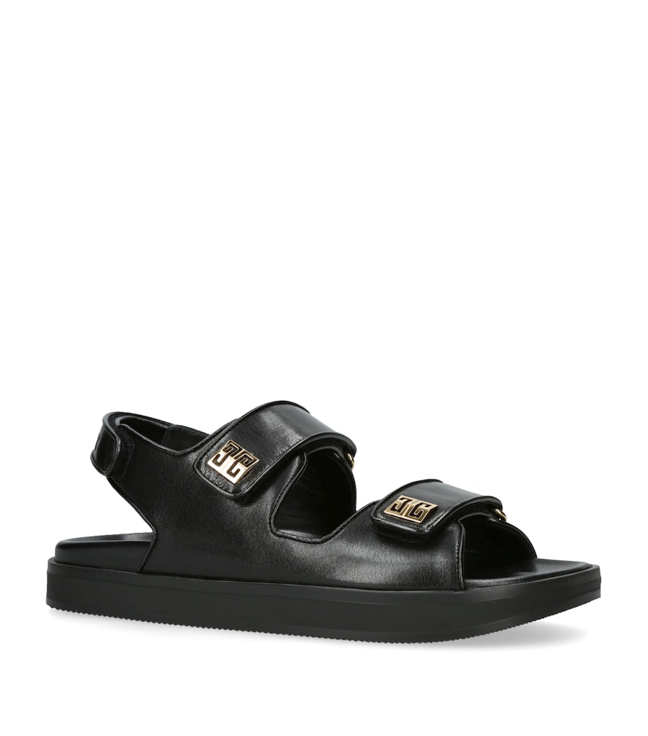 Logo Sandals BLACK Image 3