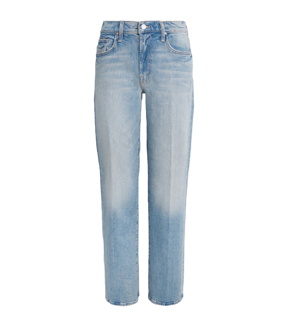 MOTHER Womens The Zip Rambler Skimp Mid-Rise Jeans I Confess Image 1