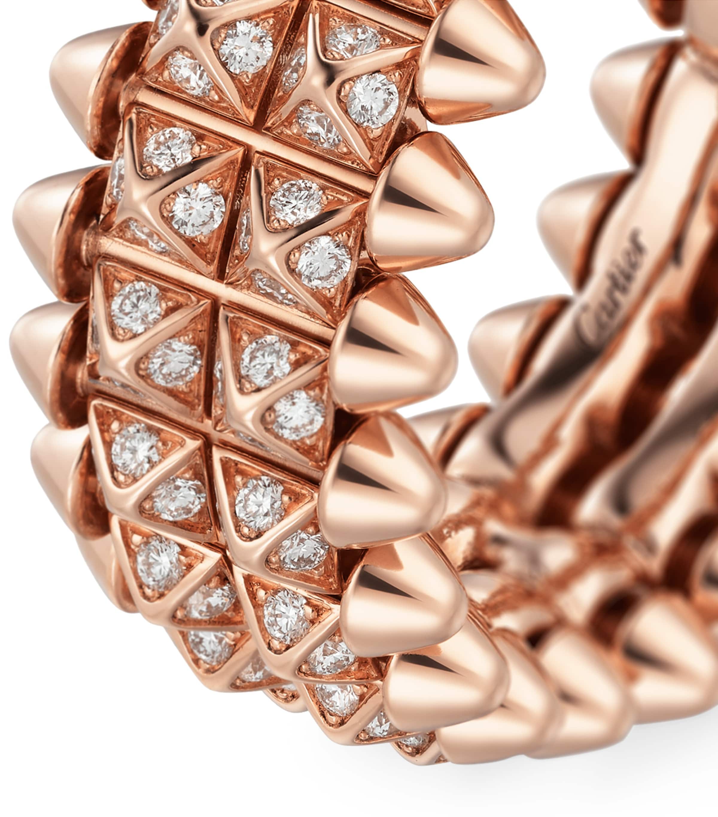 Rose Gold and Diamond Clash de Cartier Ring ROSE GOLD Image 6