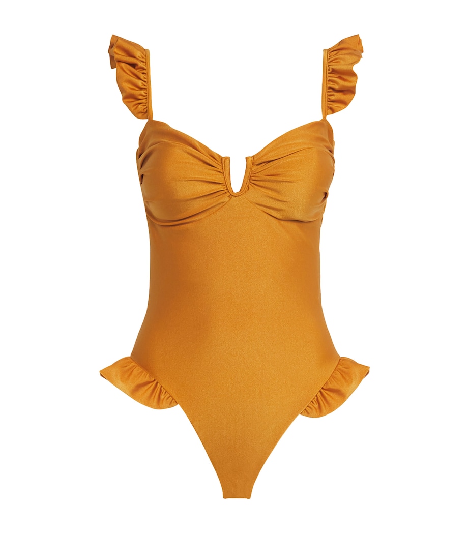 Lagoa Flutter Swimsuit ORANGE Image 1