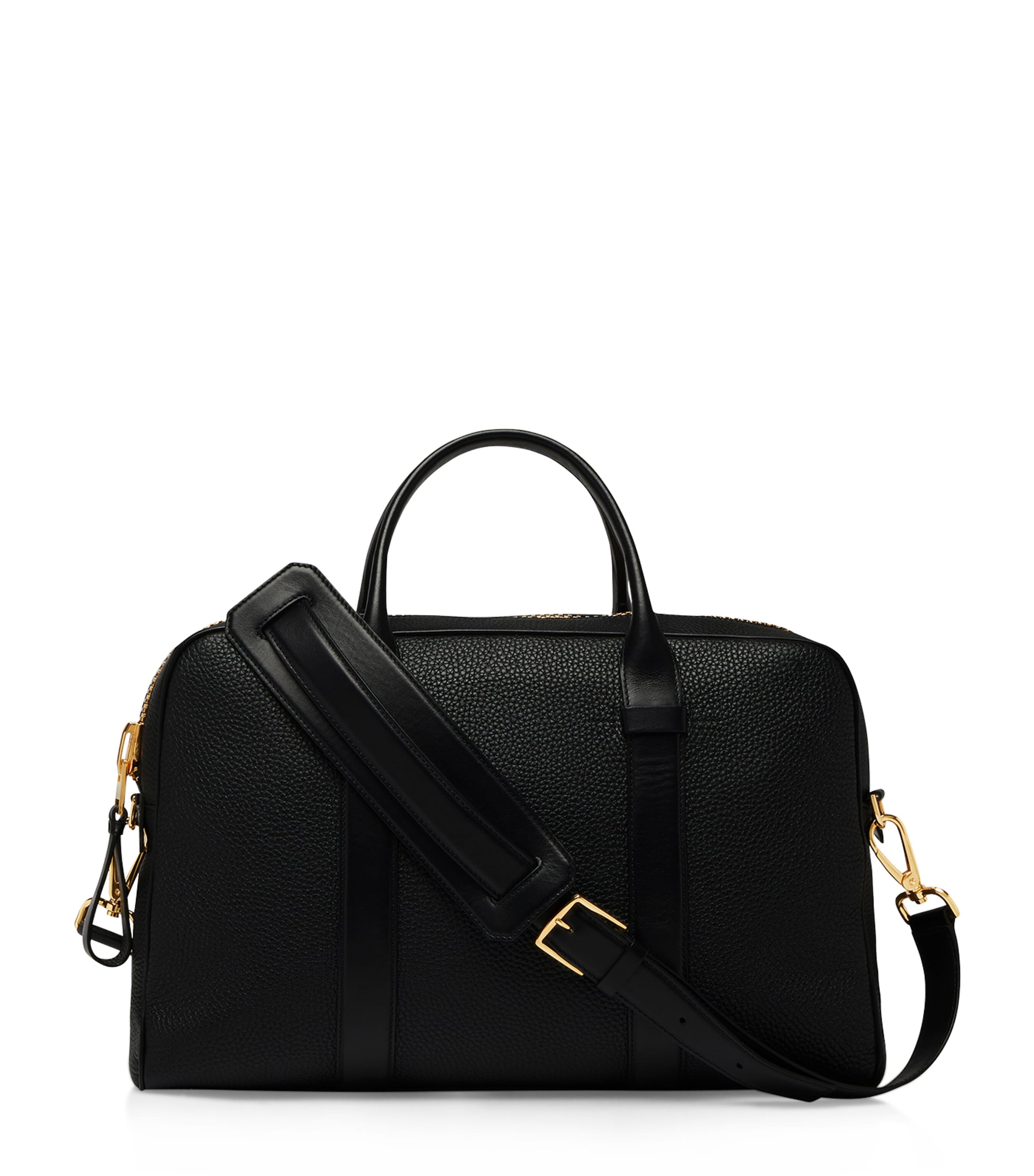 TOM FORD Leather Buckley Briefcase | Men Clothing | Workwear | Men Bags | Laptops & Briefcases | Designers | Tom Ford