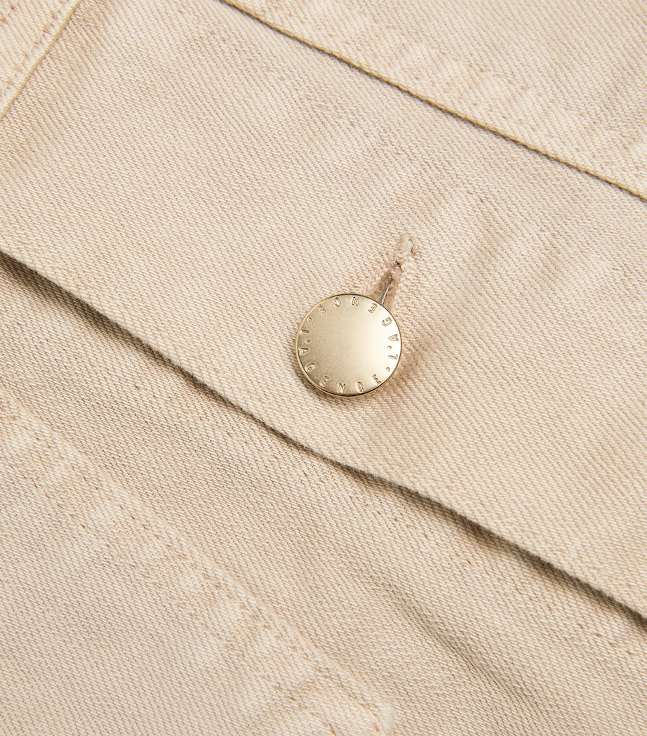 Janelle Denim Jacket BISCUIT Image 4