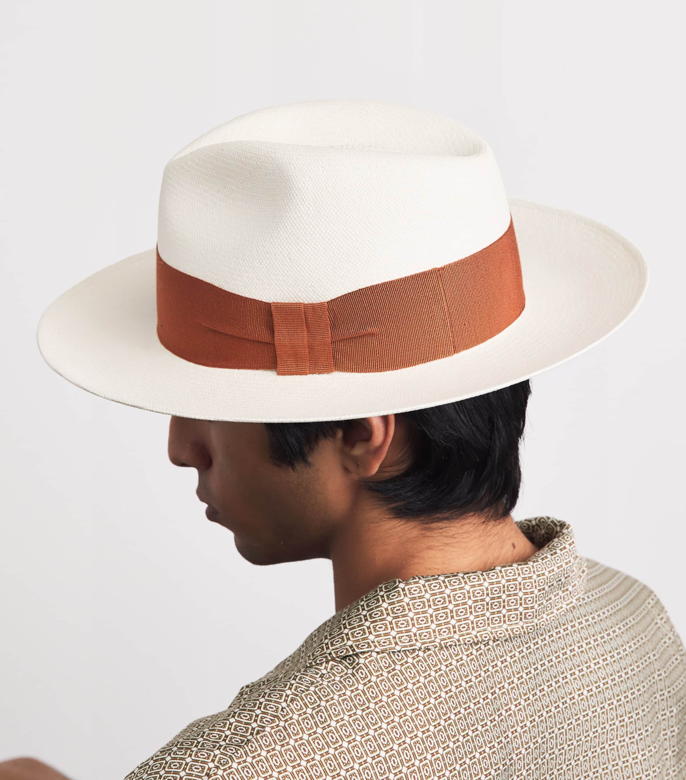 Frescobol Carioca Toquilla Straw Rafael Panama Hat Copper Image 2