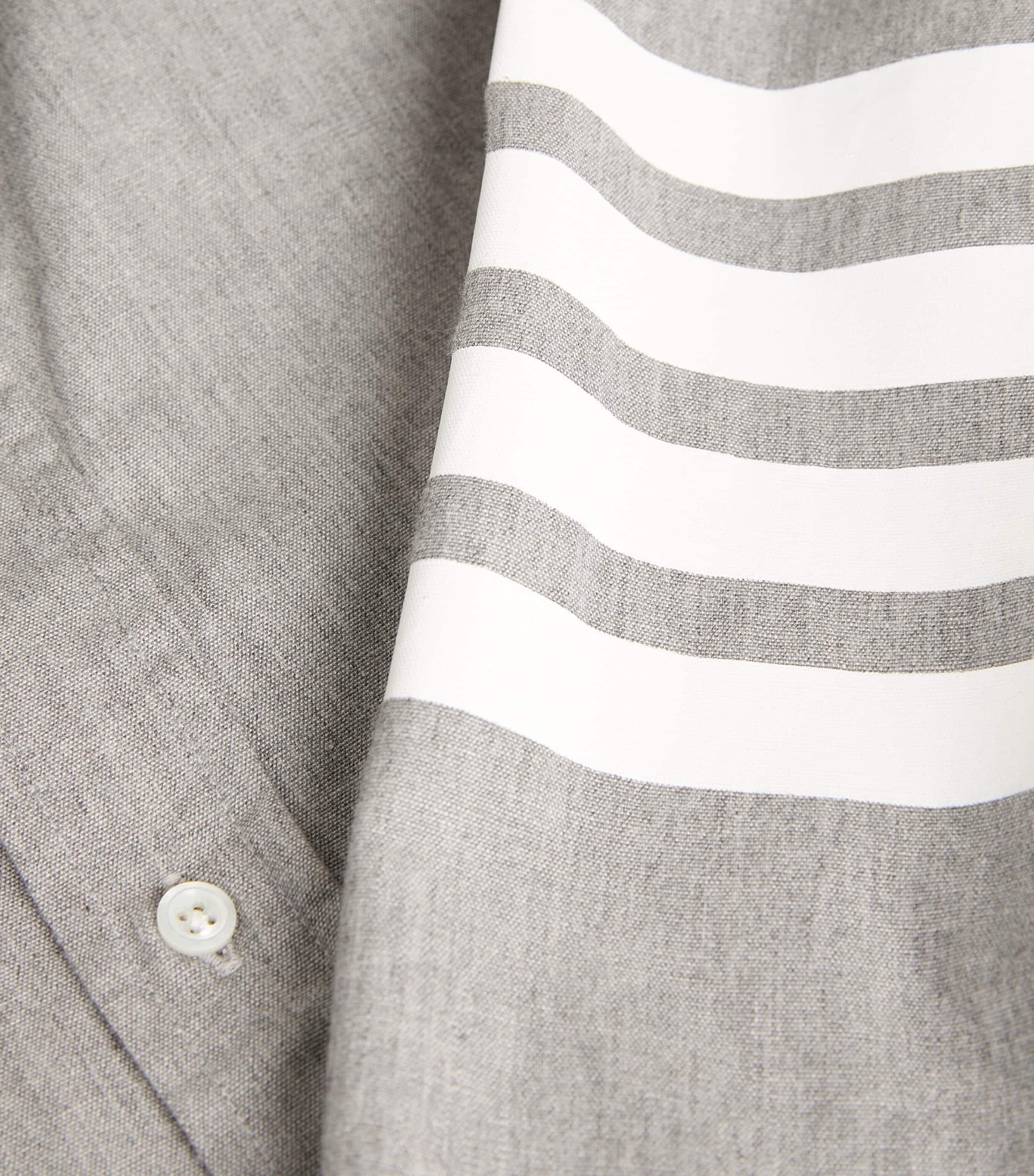 4-Bar Stripe Shirt MED GREY Image 5