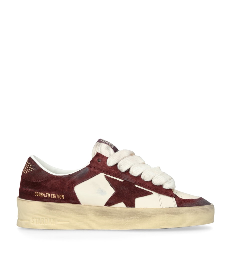 Leather Stardan Sneakers WINE COMB Image 1