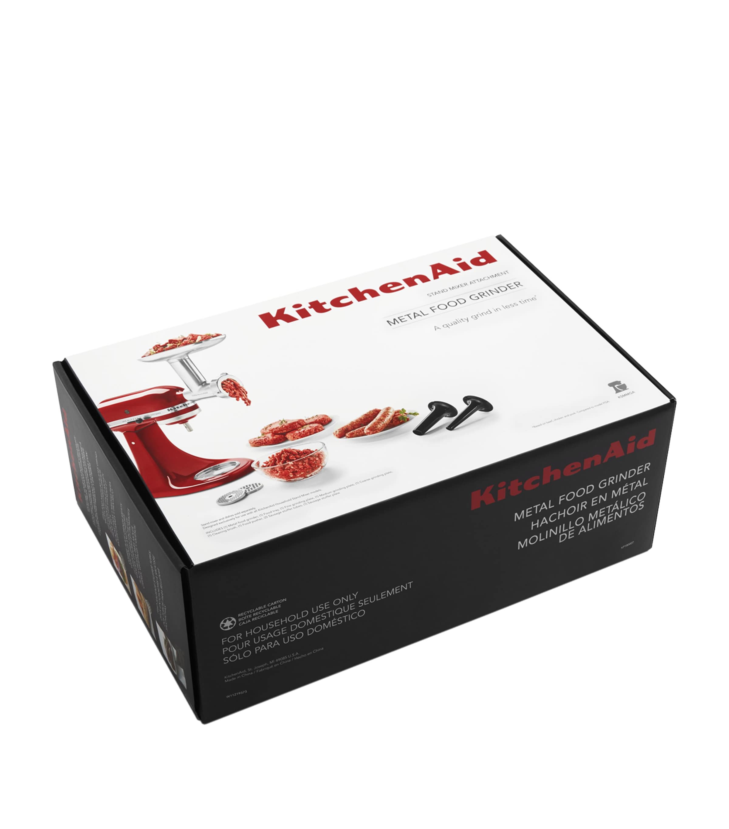 Metal Food Grinder Attachment STEEL Image 4