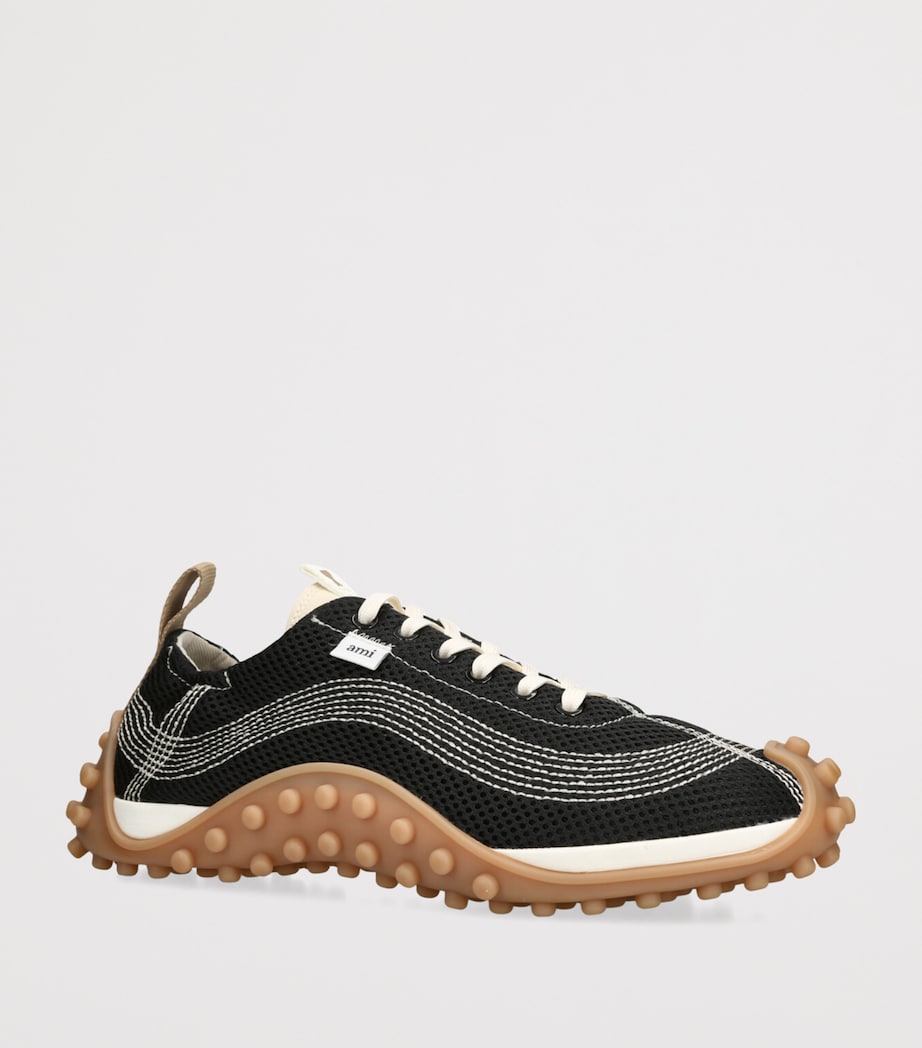 AMI Paris Mirage Sneakers Black/comb Image 3