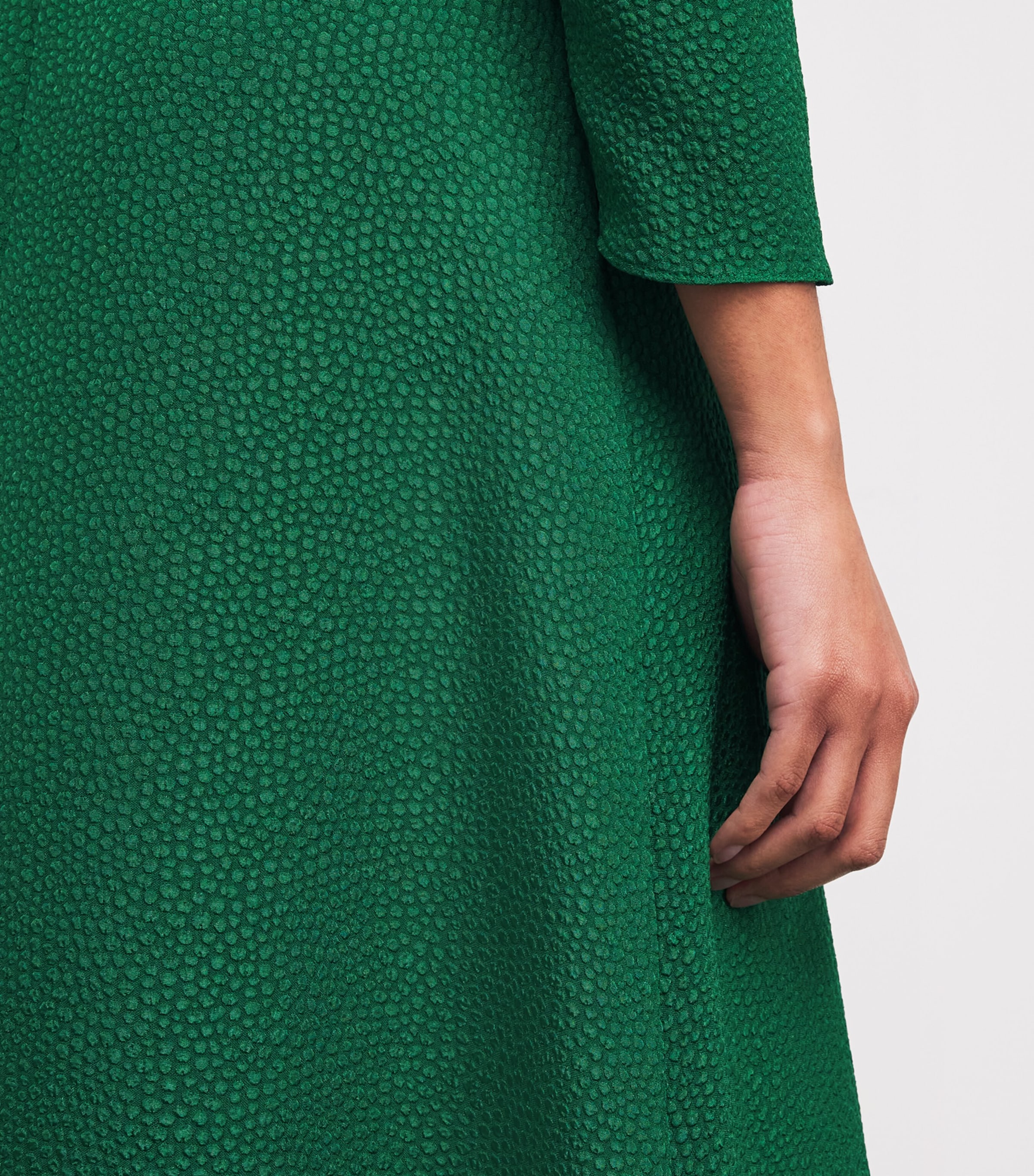 Bubble Jacquard Diana Midi Dress BOT Image 6